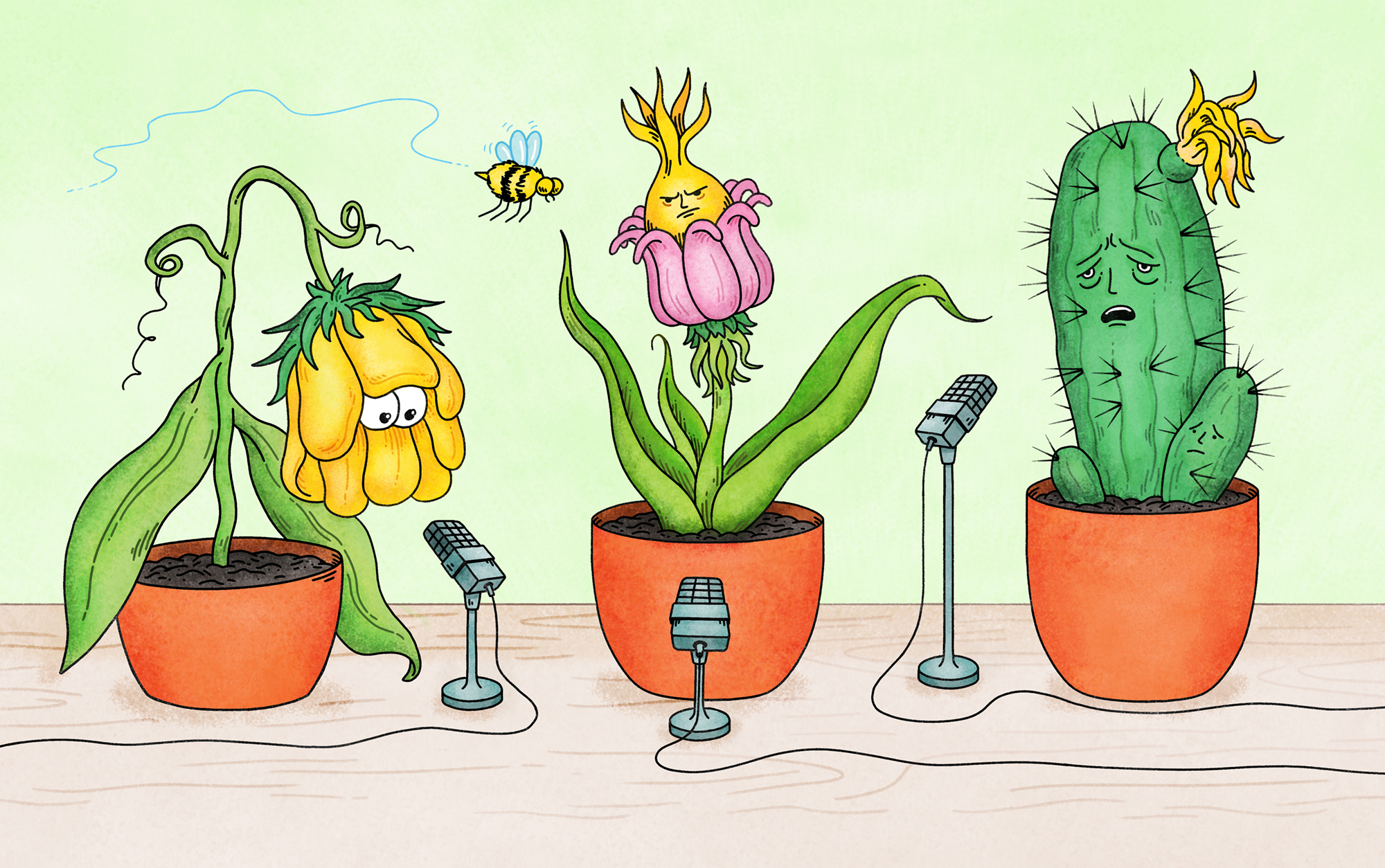 Recording Plants for NY Times Kids