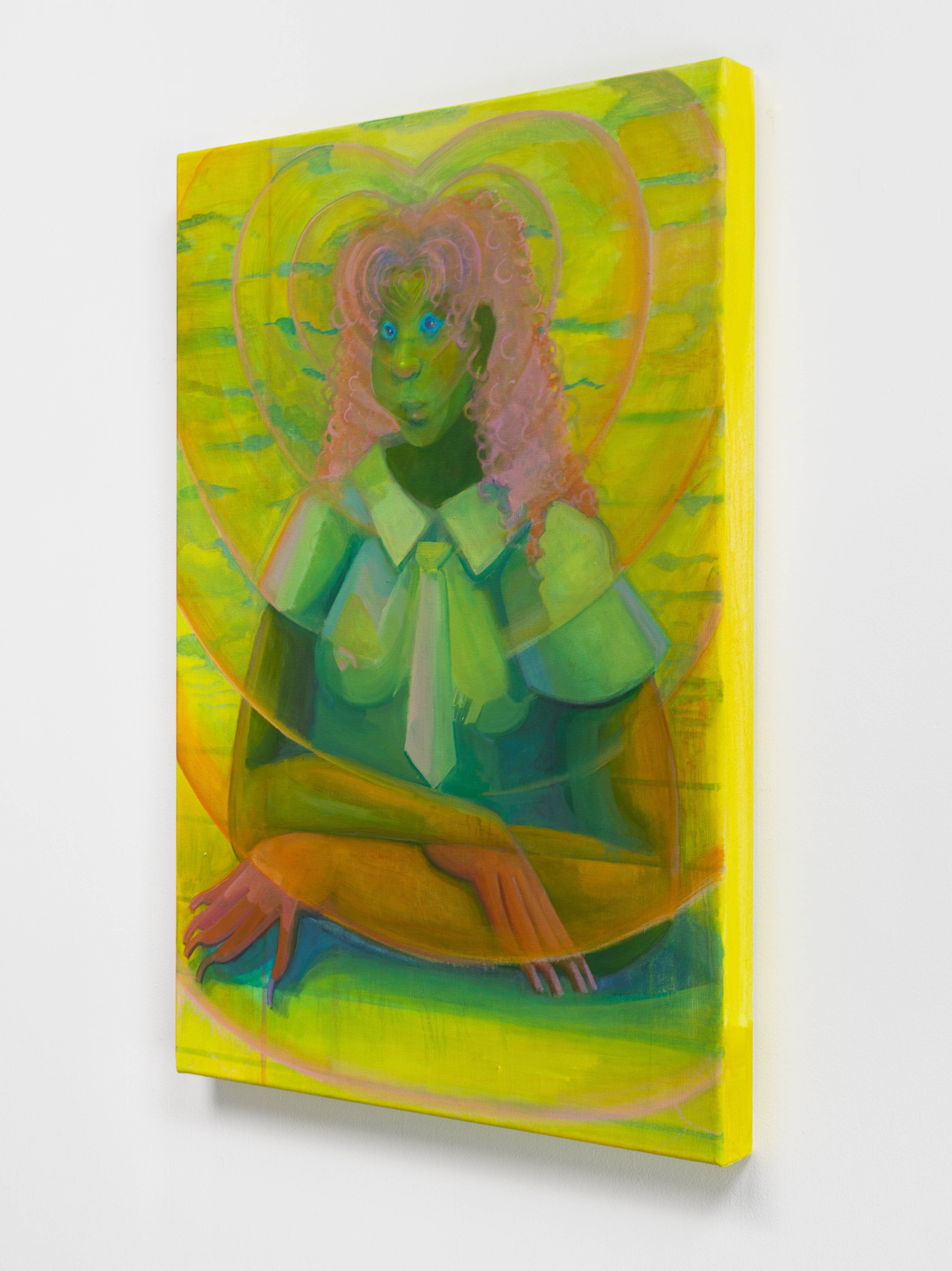 transexual fruition, 2024, oil on canvas, 36x24" 