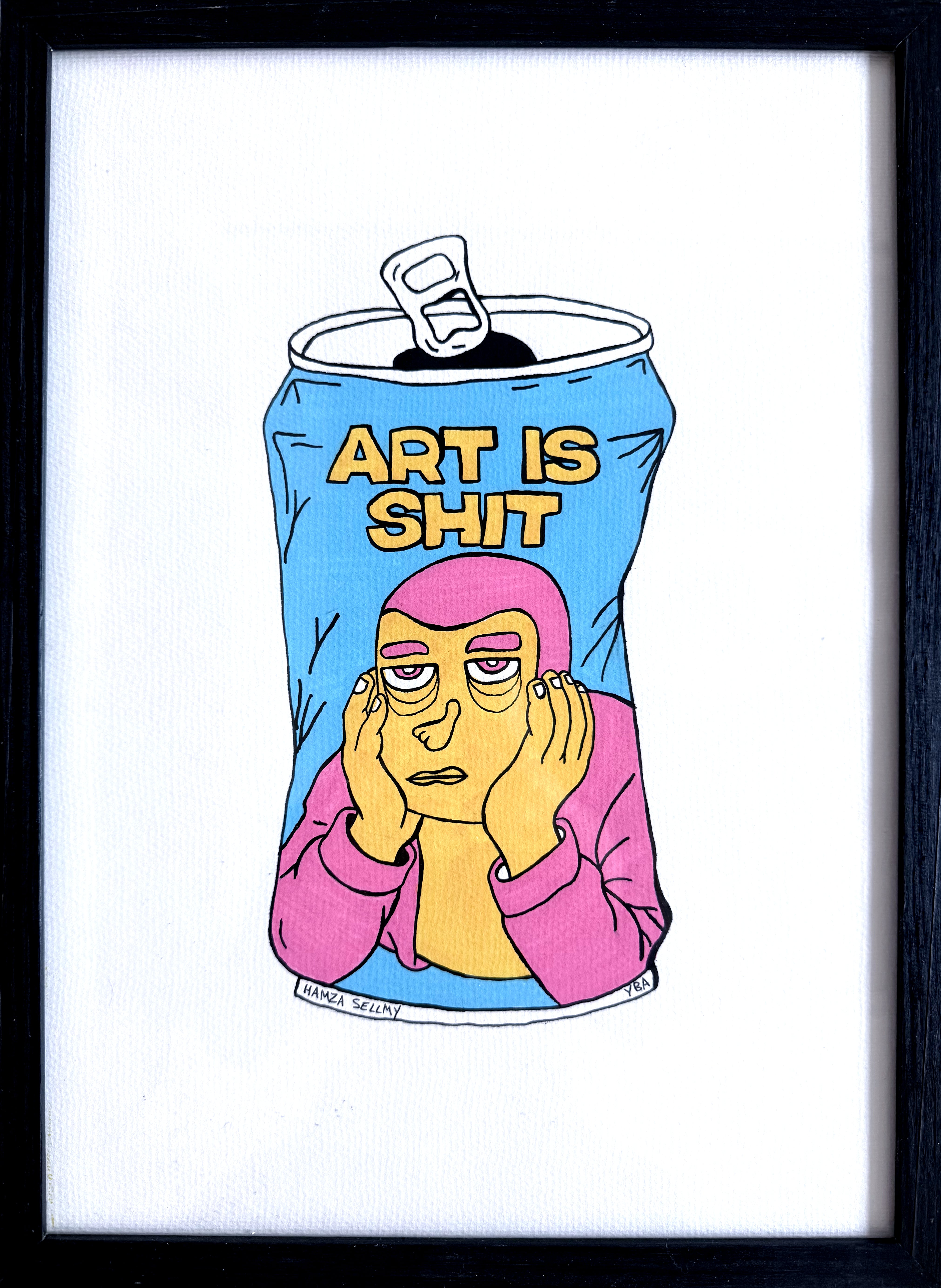 Chapter XXV, Acrylics on paper, 30x42cm, 2025.