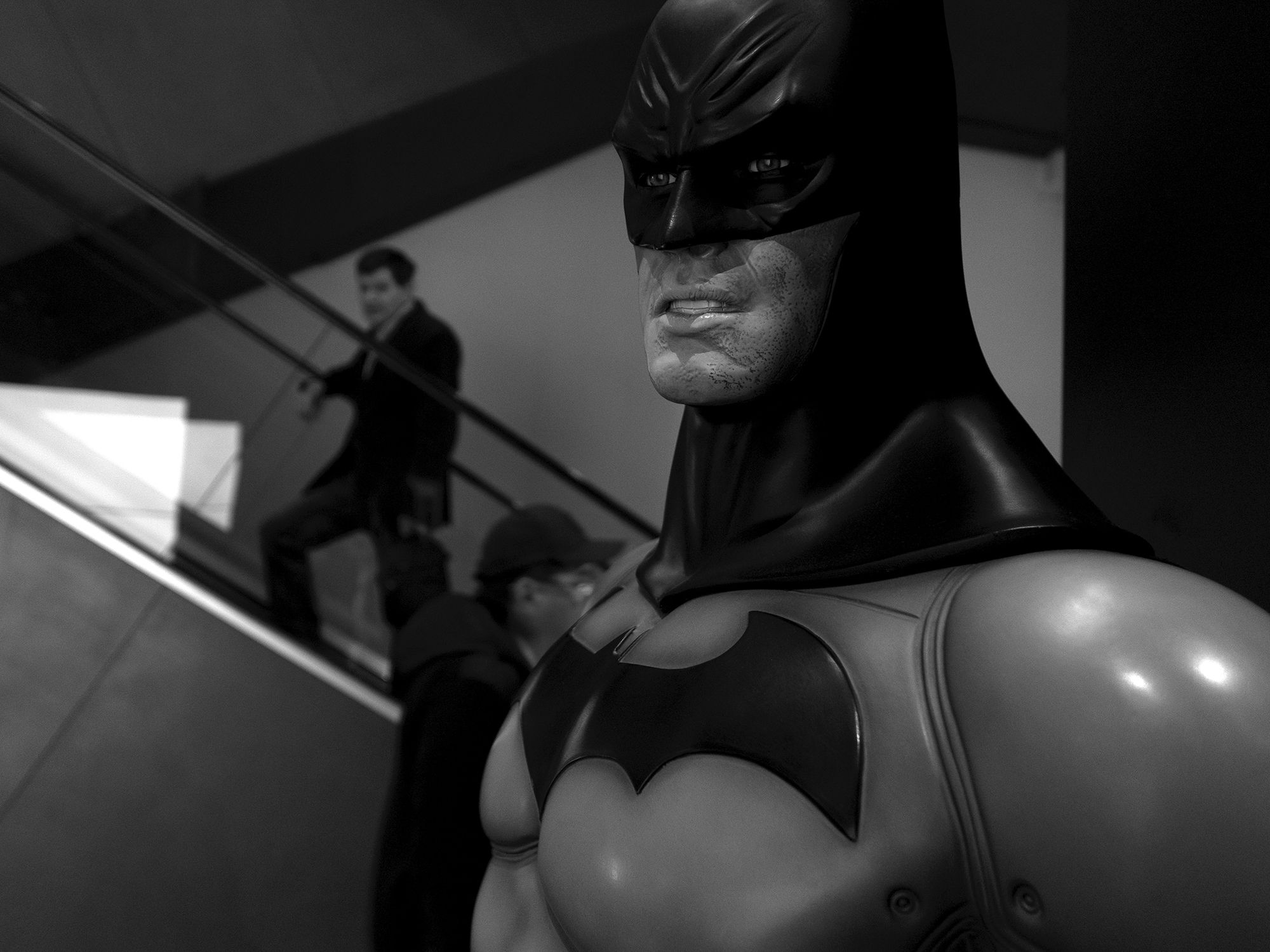 Batman in a mall Barcelona, Spain, 2023