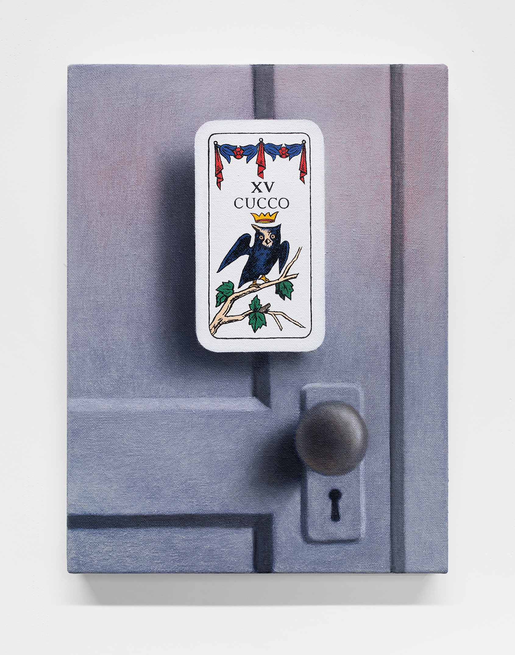 Cucco, 2023, Oil on canvas mounted on panel, 12x9 inch.