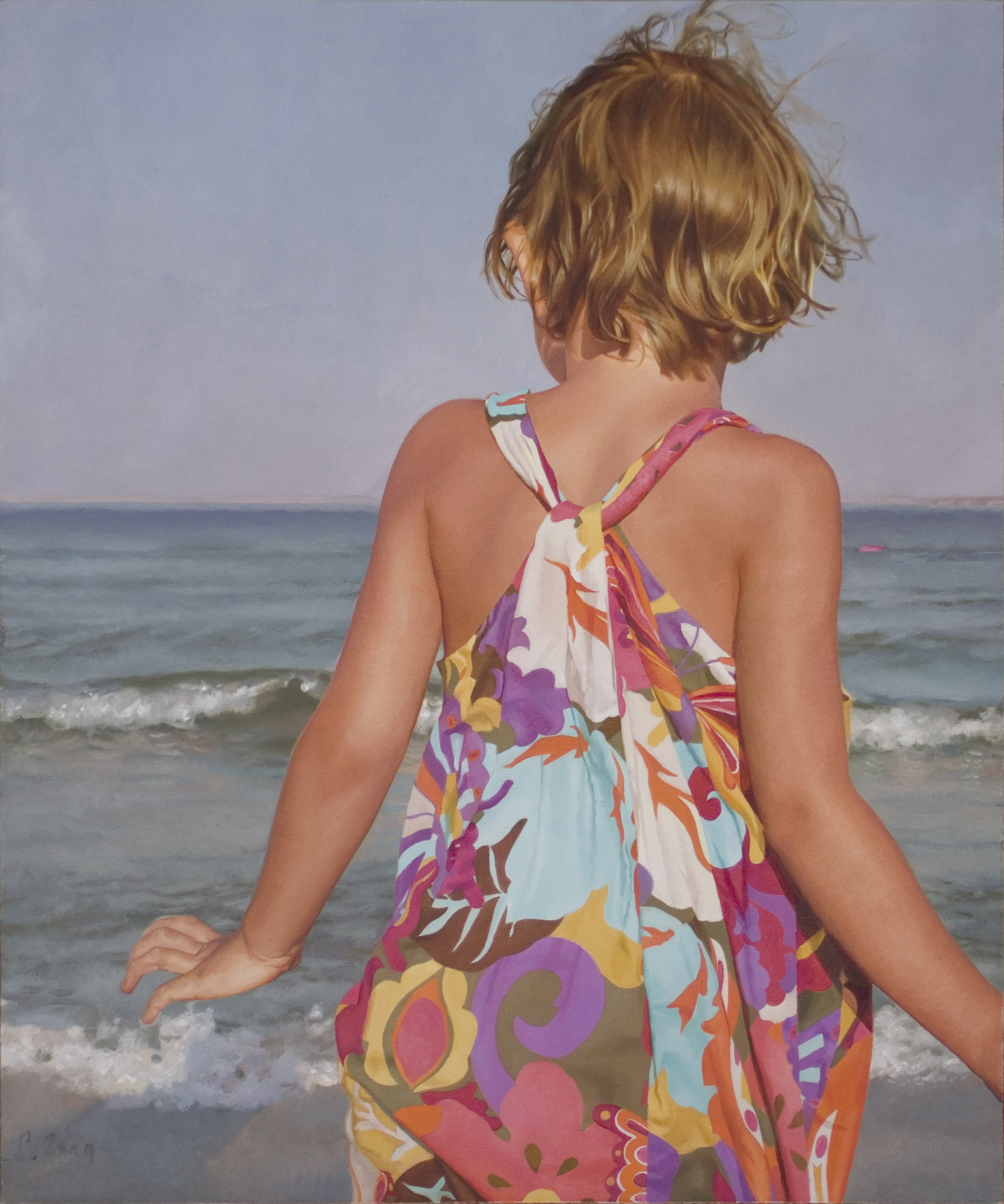 "Colour of summer", 2014, oil on canvas, 120 x 100 cm