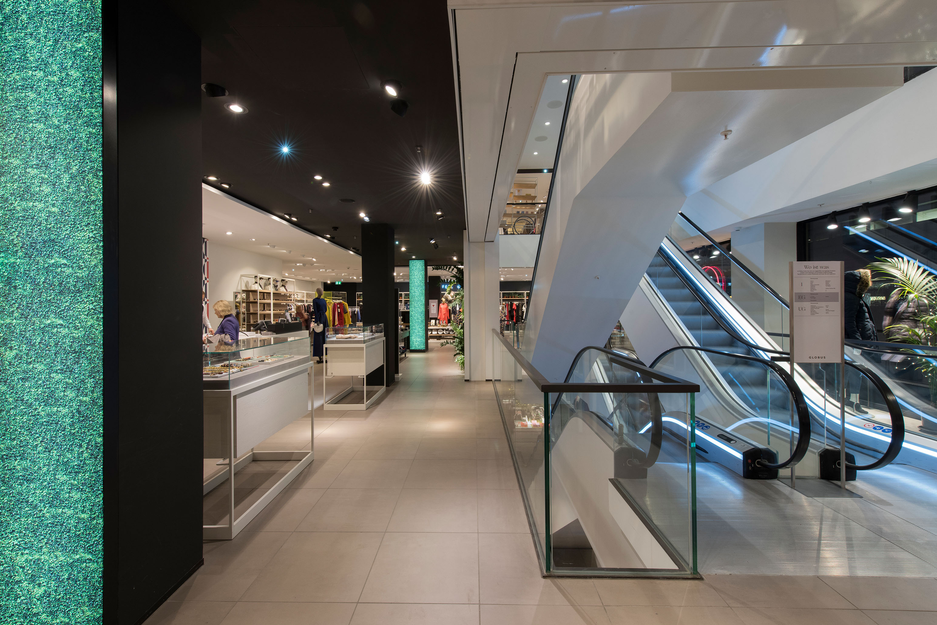 Ausführung Verkaufsbereich