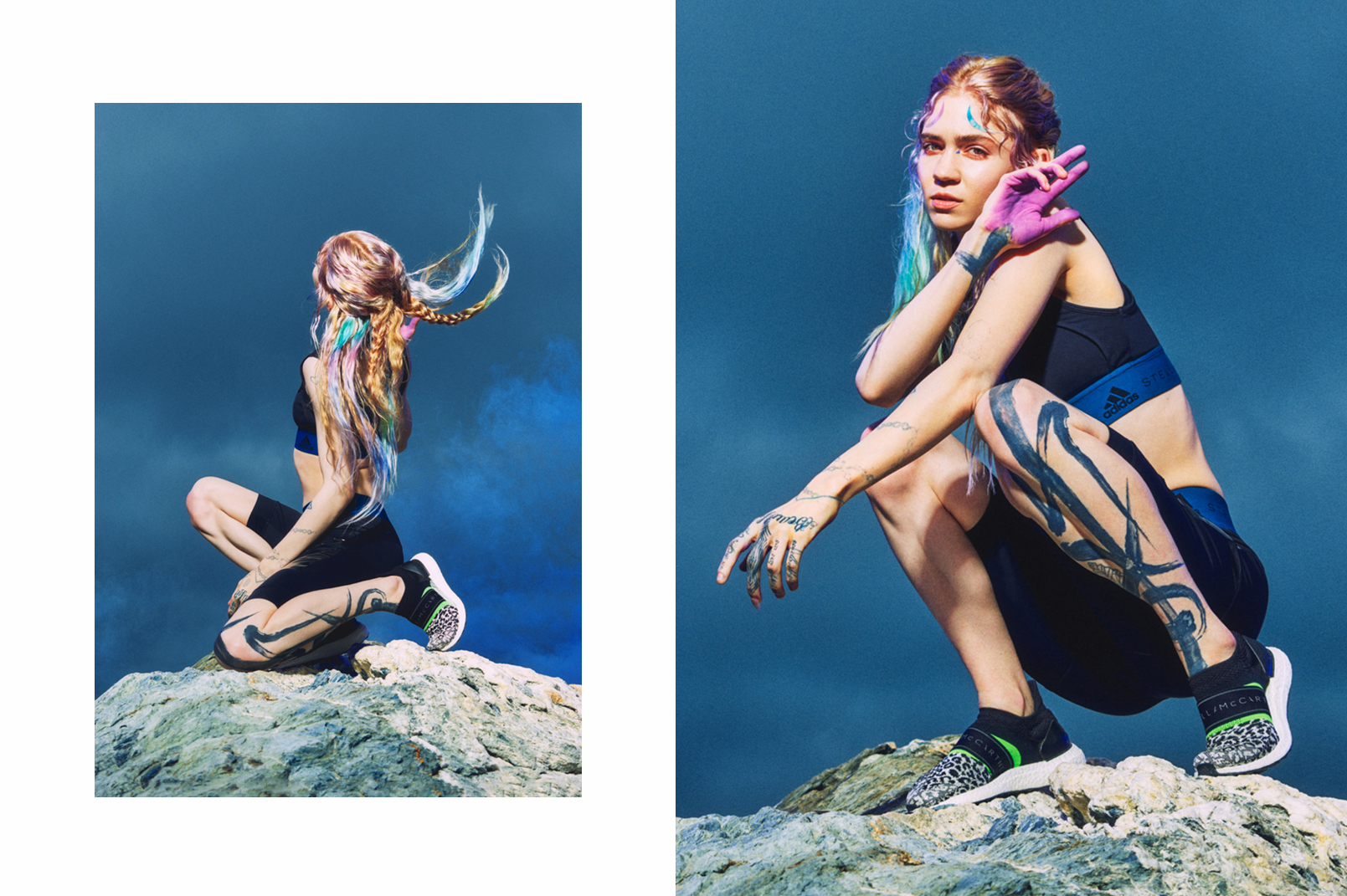 Grimes — McCartney Adidas Lana Shahmoradian | Creative Director