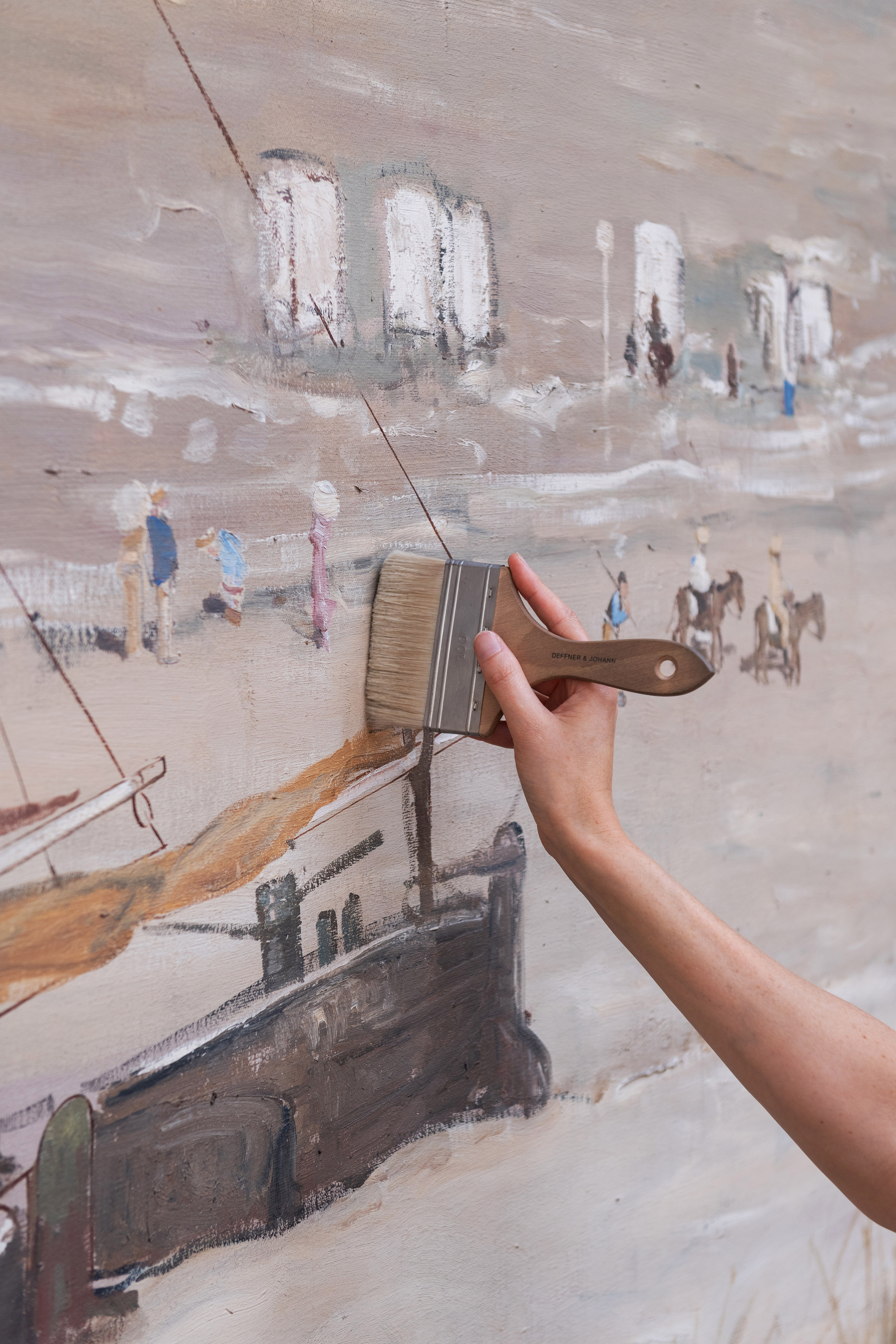 De Volkskrant, reportage Mesdag restauration