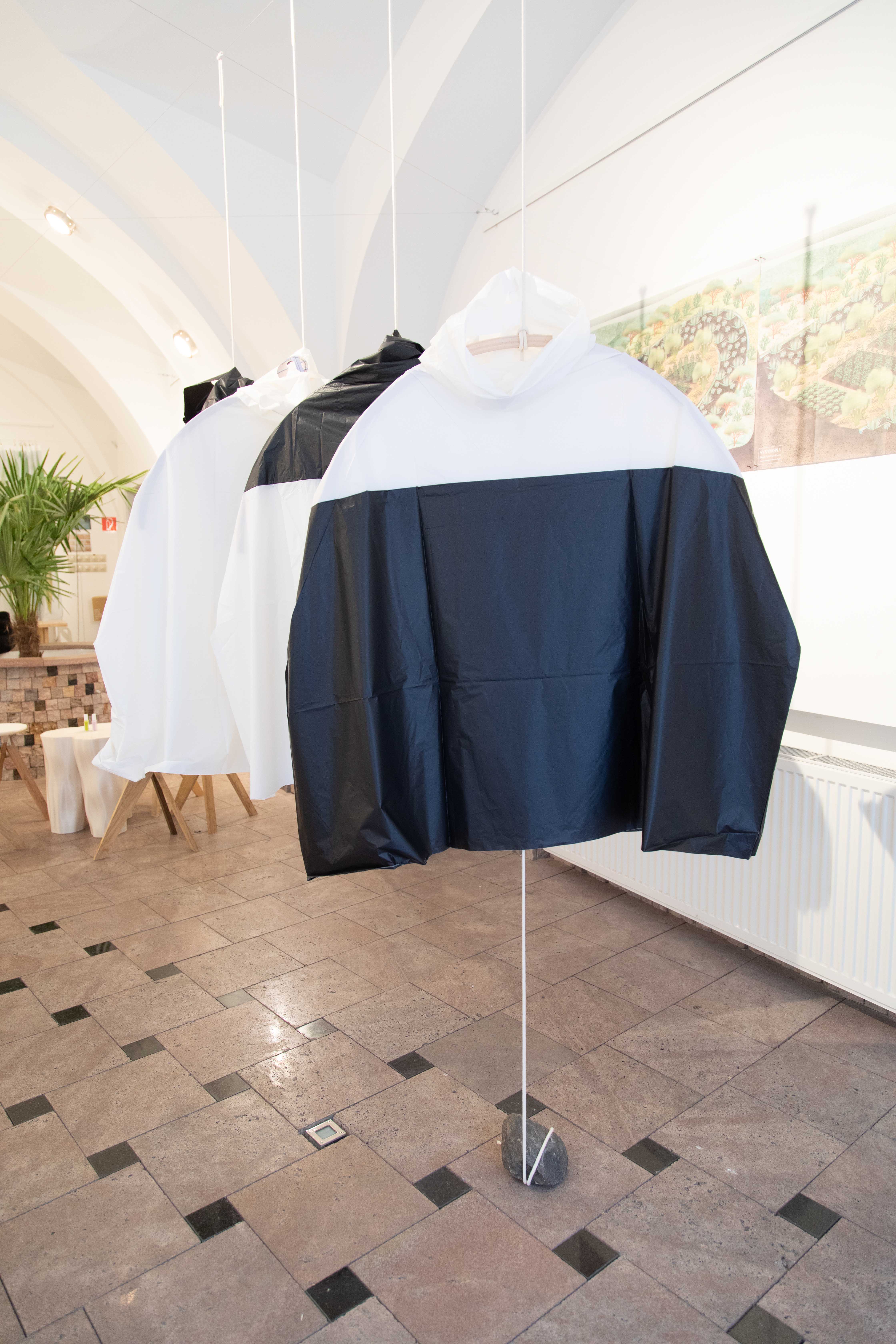 Weather Underground rainwear, Syntropia posters