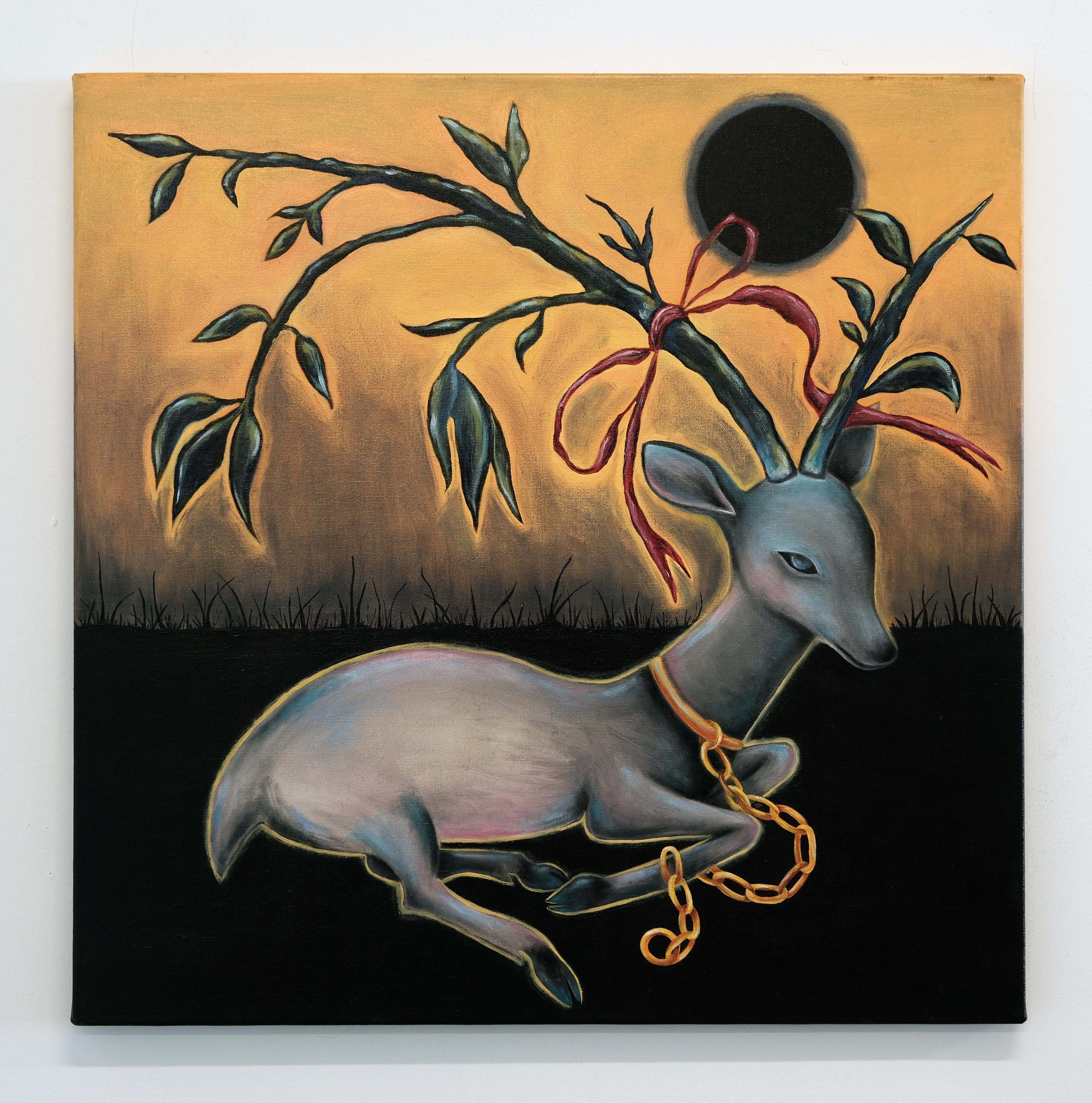 Wild for to hold, though I seem tame, 2021 - 24 x 24in