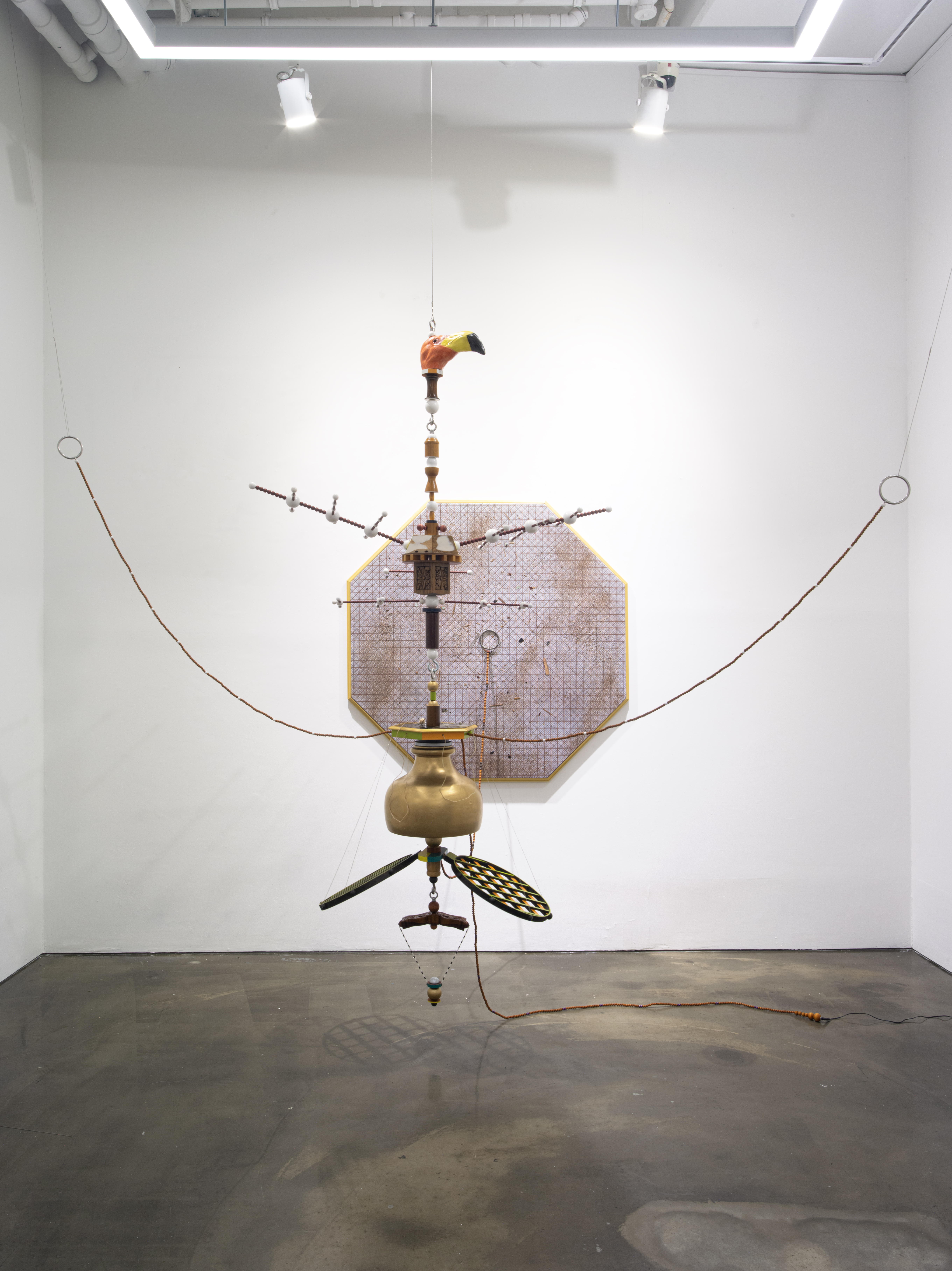 Flow of Debris — Exhibition View at Gallery Chosun, 2025