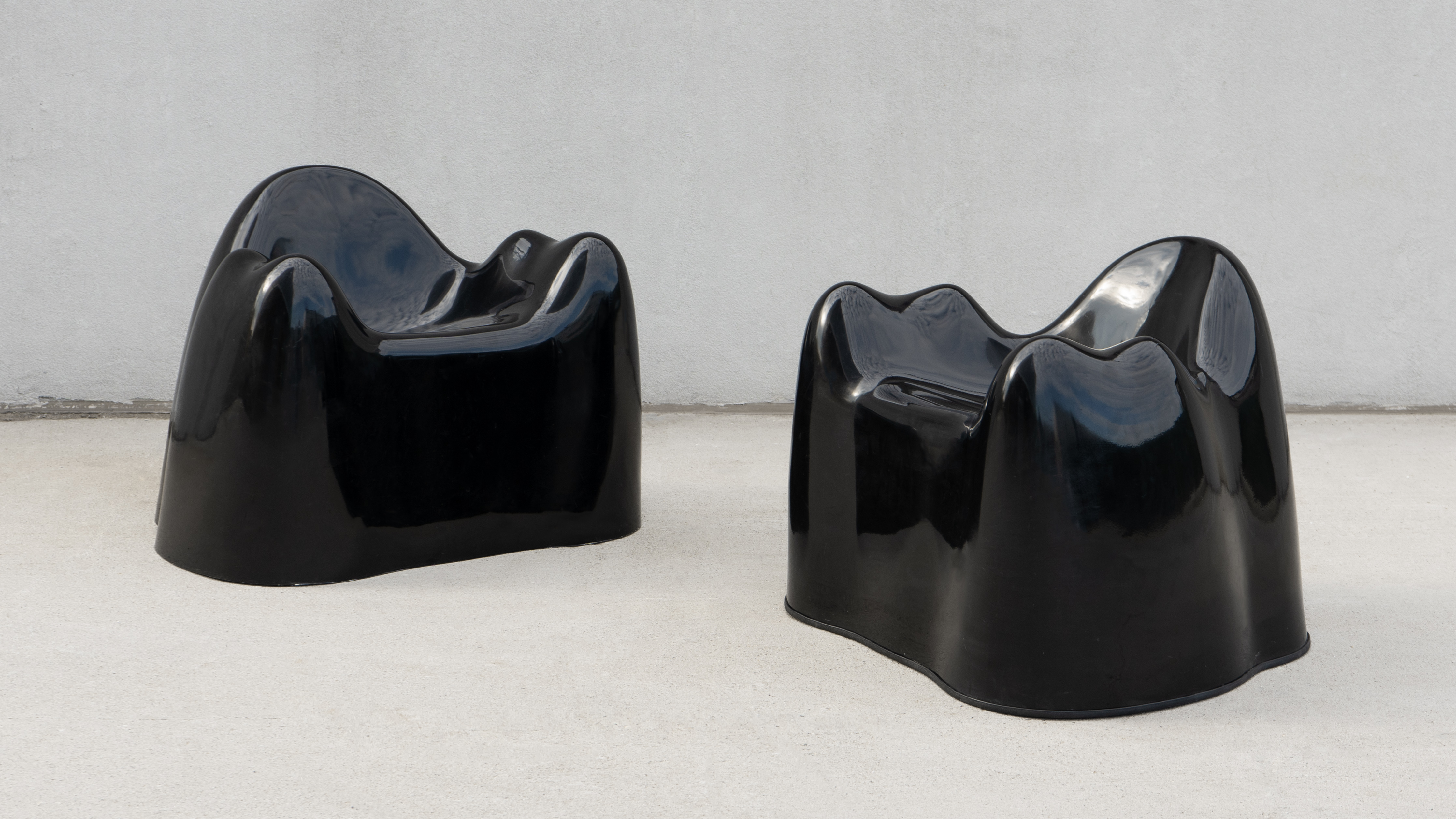 SWEETERFAT MOLAR ARMCHAIR BY WENDELL CASTLE, 70S SPACE AGE DESIGN PLASTIC FURNITURE