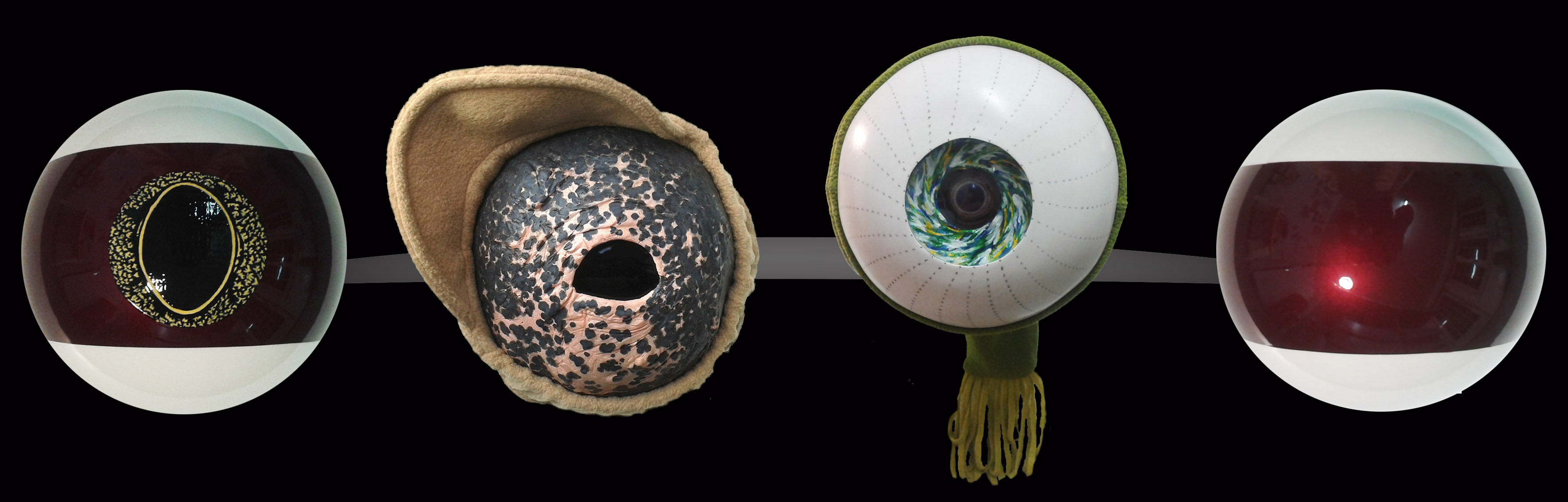 3 petits Oblo de ø 20 cm : OBLO BILLARD, OBLOFANT, OBLOTIN