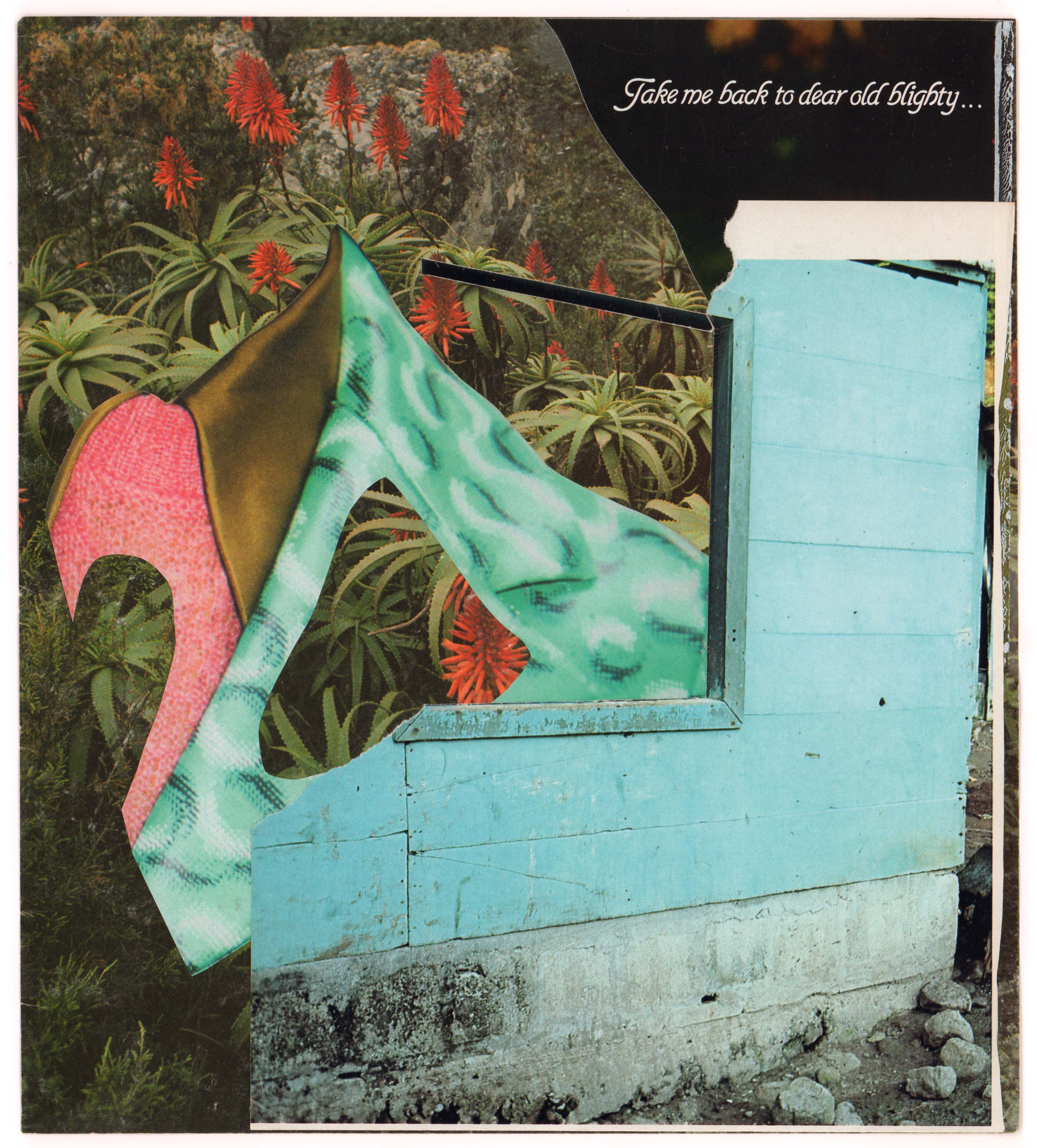 Take Me Back to Dear Old Blighty, 2017, photomontage, 22 x 25 cm (w/ Karl Russell Vickers)