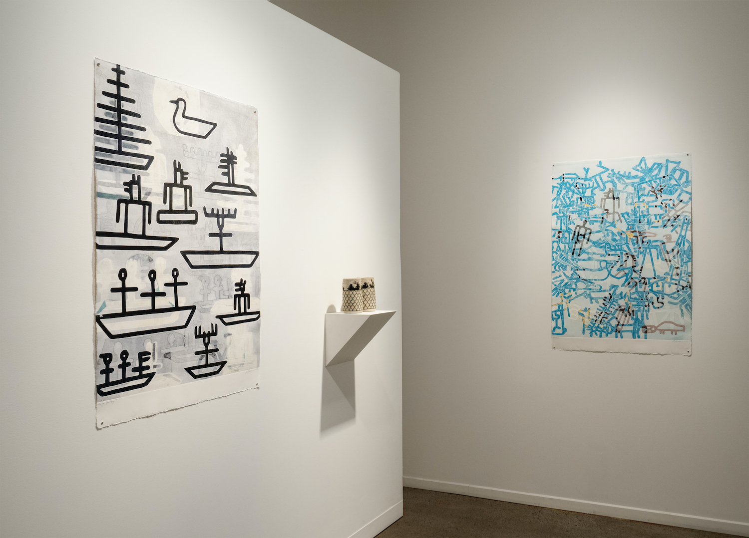 Joe Feddersen: Recent Work, studio e, Seattle Wa