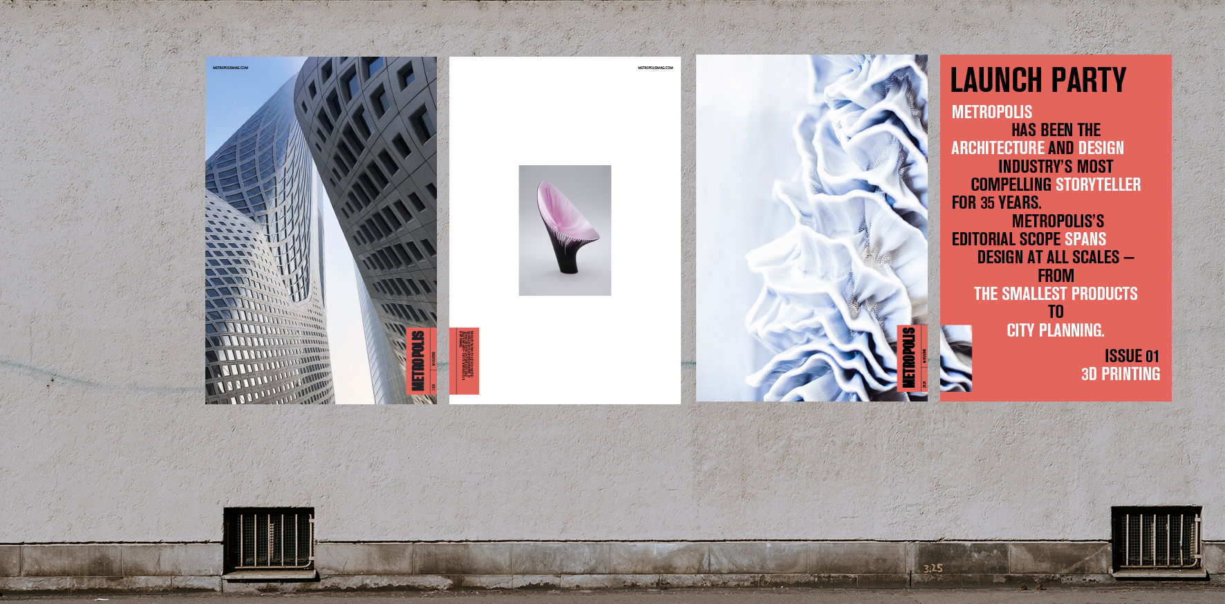 Brand Identity Posters: These posters are two in a set to extend the label idea