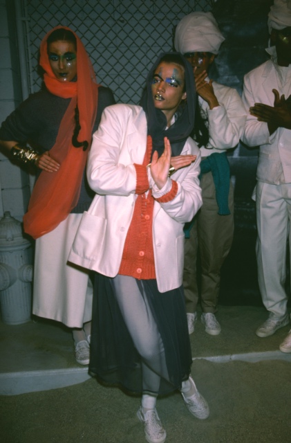 Willi Smith for WilliWear, Fall 1985 Presentation, Photographed by Peter Gould, 1985