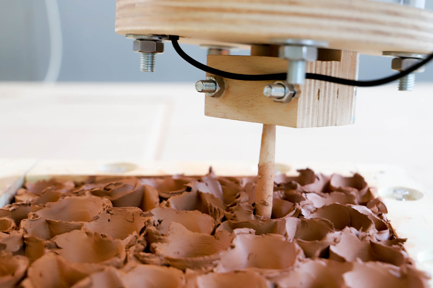 Non Deterministic Ceramic Fabrication