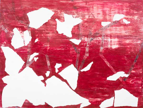 'Untitled', acrylic on board 40x53", 100x132,5cm 