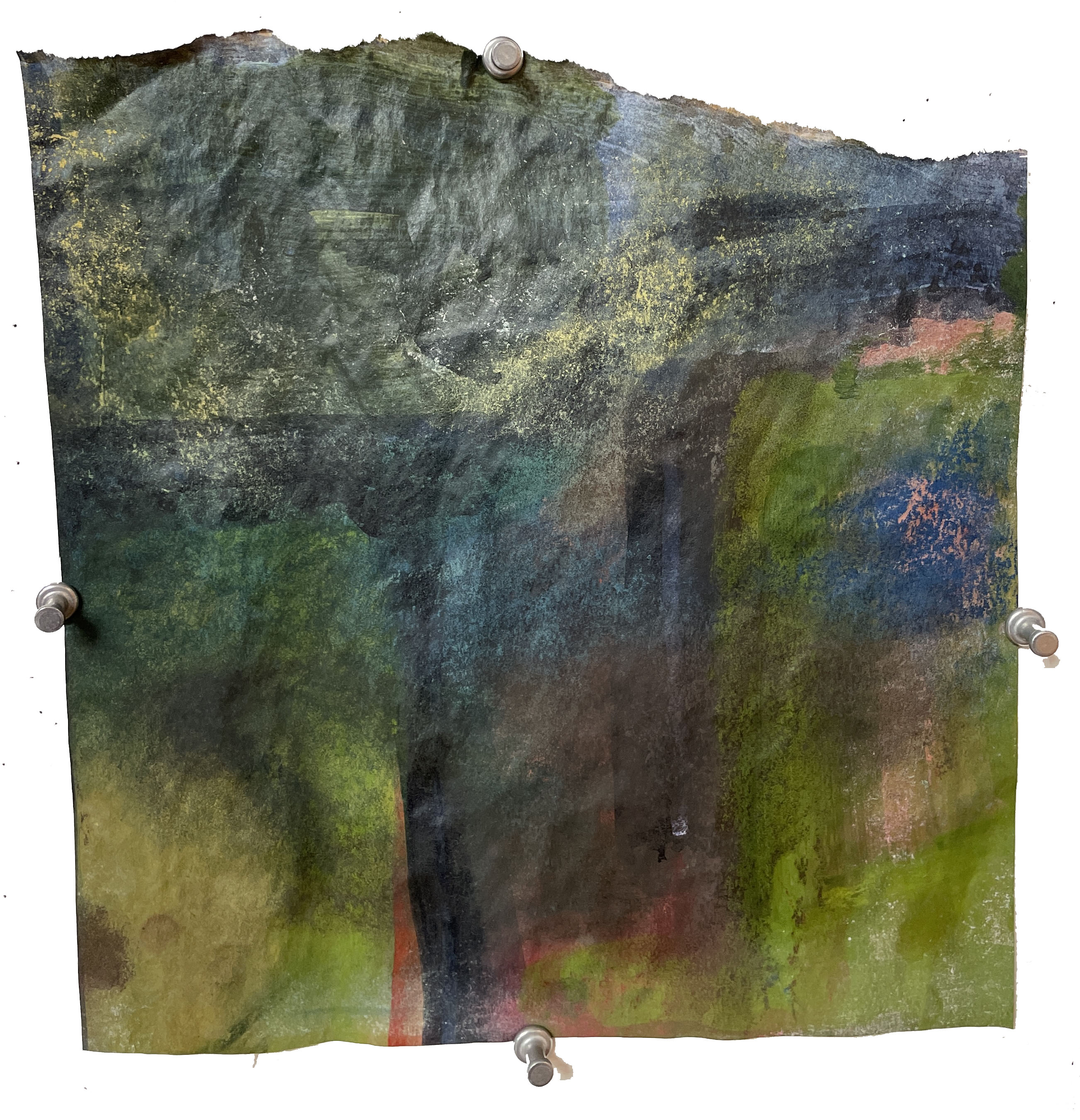 bridge right, mixed media, 2023