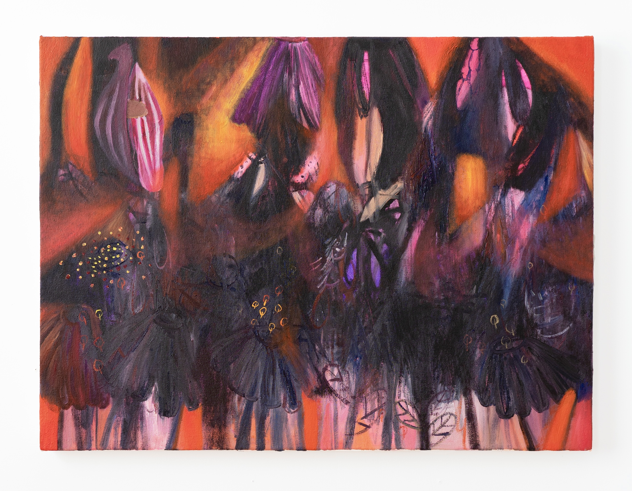 6:50am, 2022, oil on canvas, 18 x 24 IN