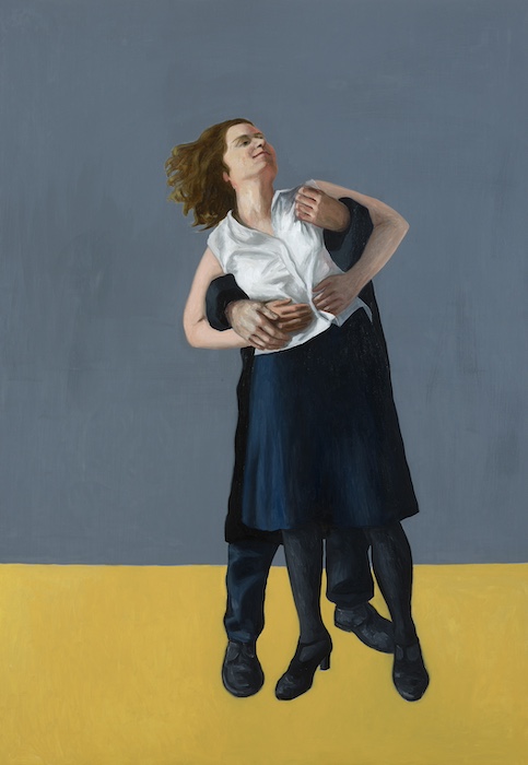  REPORTAGE   2023 olio su tela cm 190x130