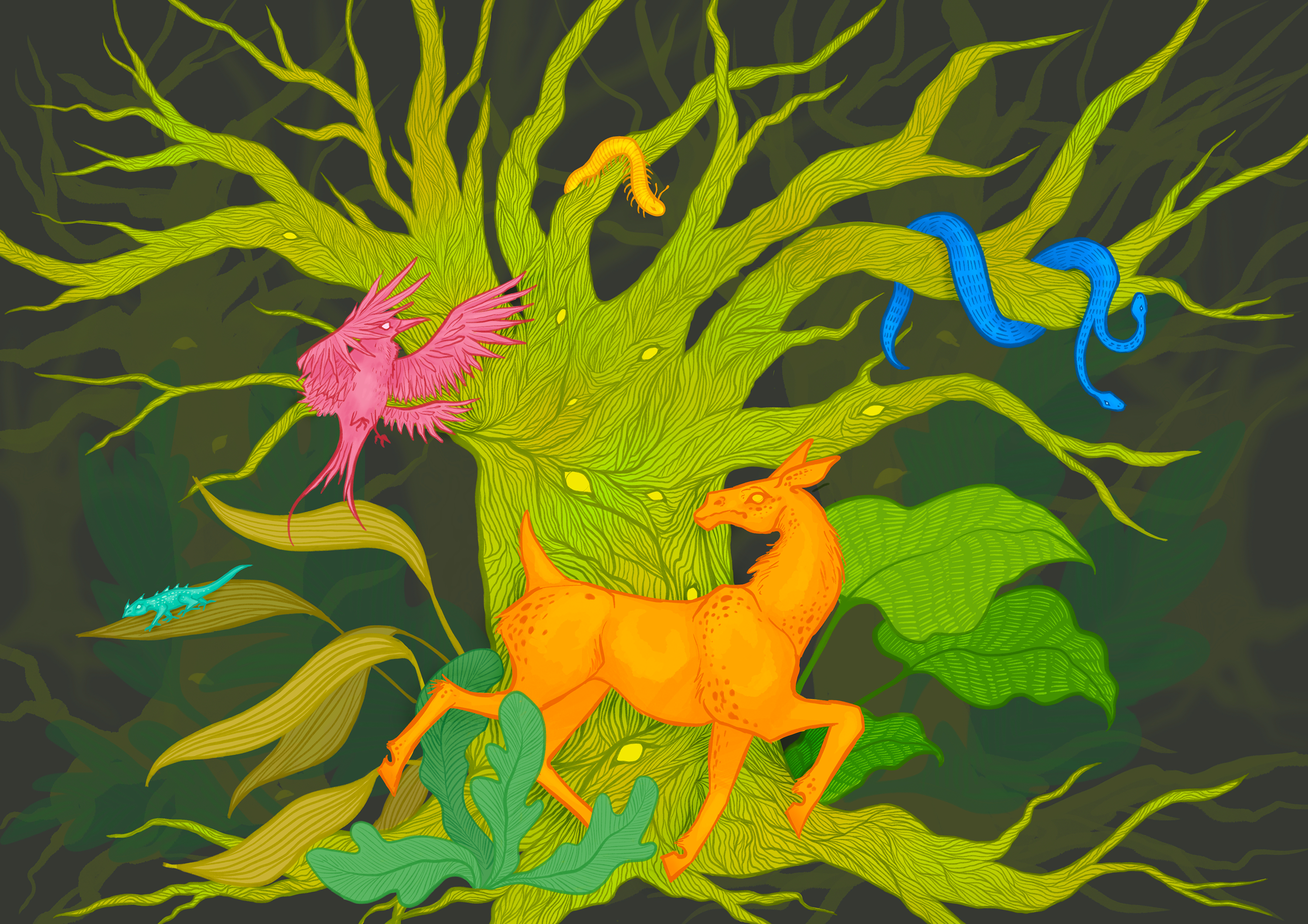 Created for the exhibition "Landscapes, city or nature?"