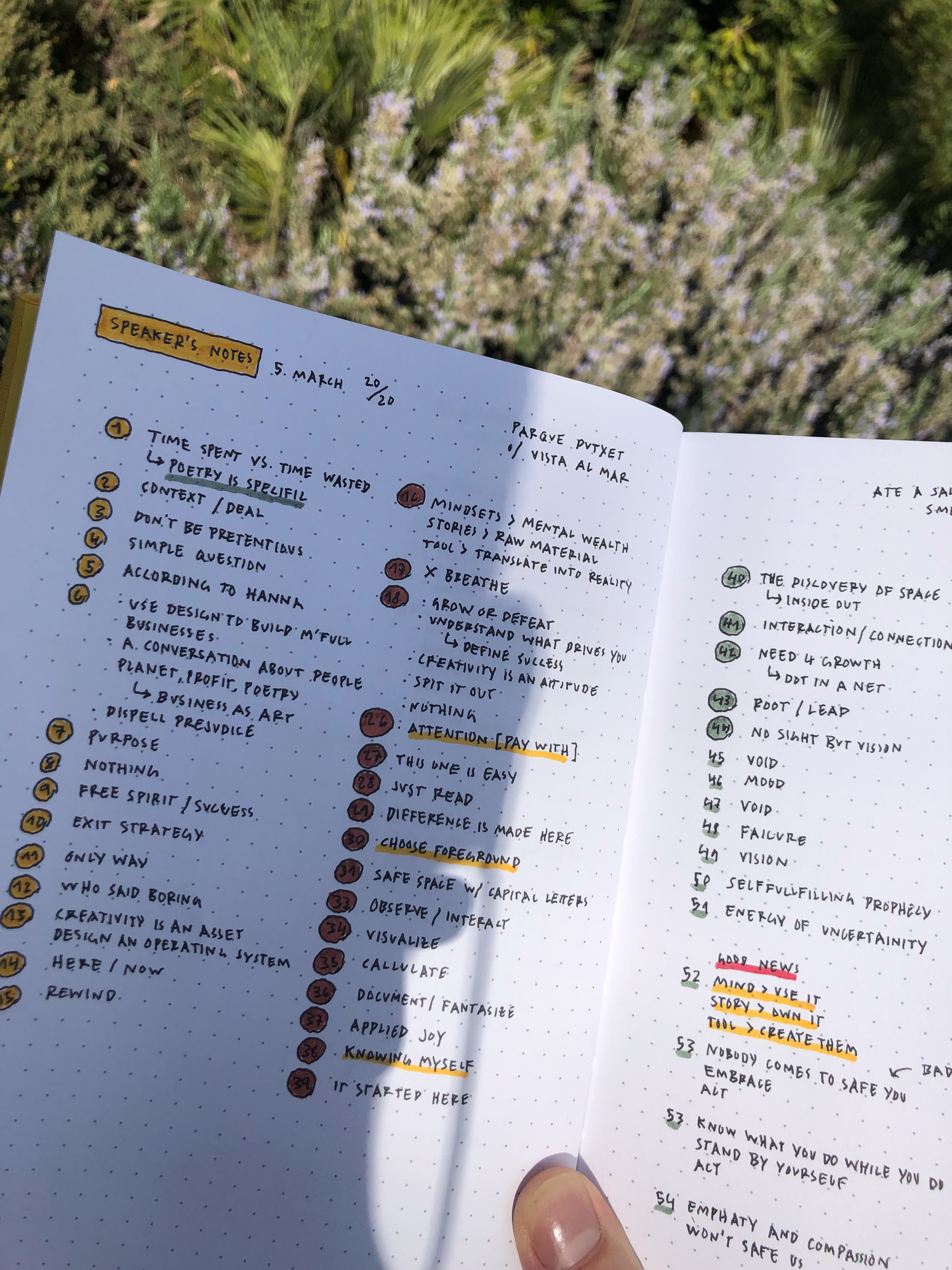 Preparing for a talk @ the wonderful Pasaje Montoya Barcelona 2020