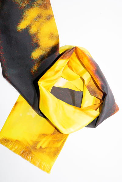 PALME D'OR / 20x200cm / 100% Habotai Silk