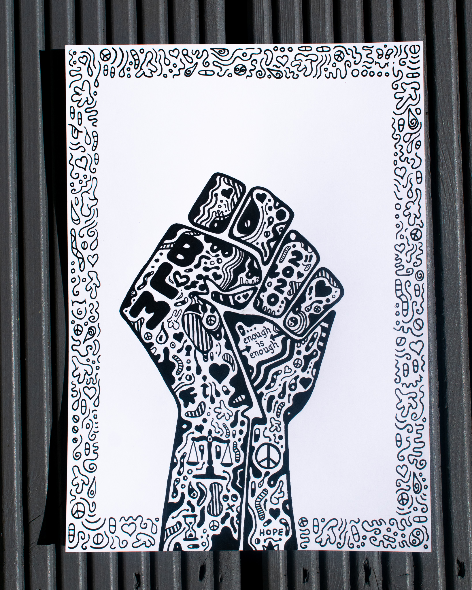 Black Lives Matter, June 2020