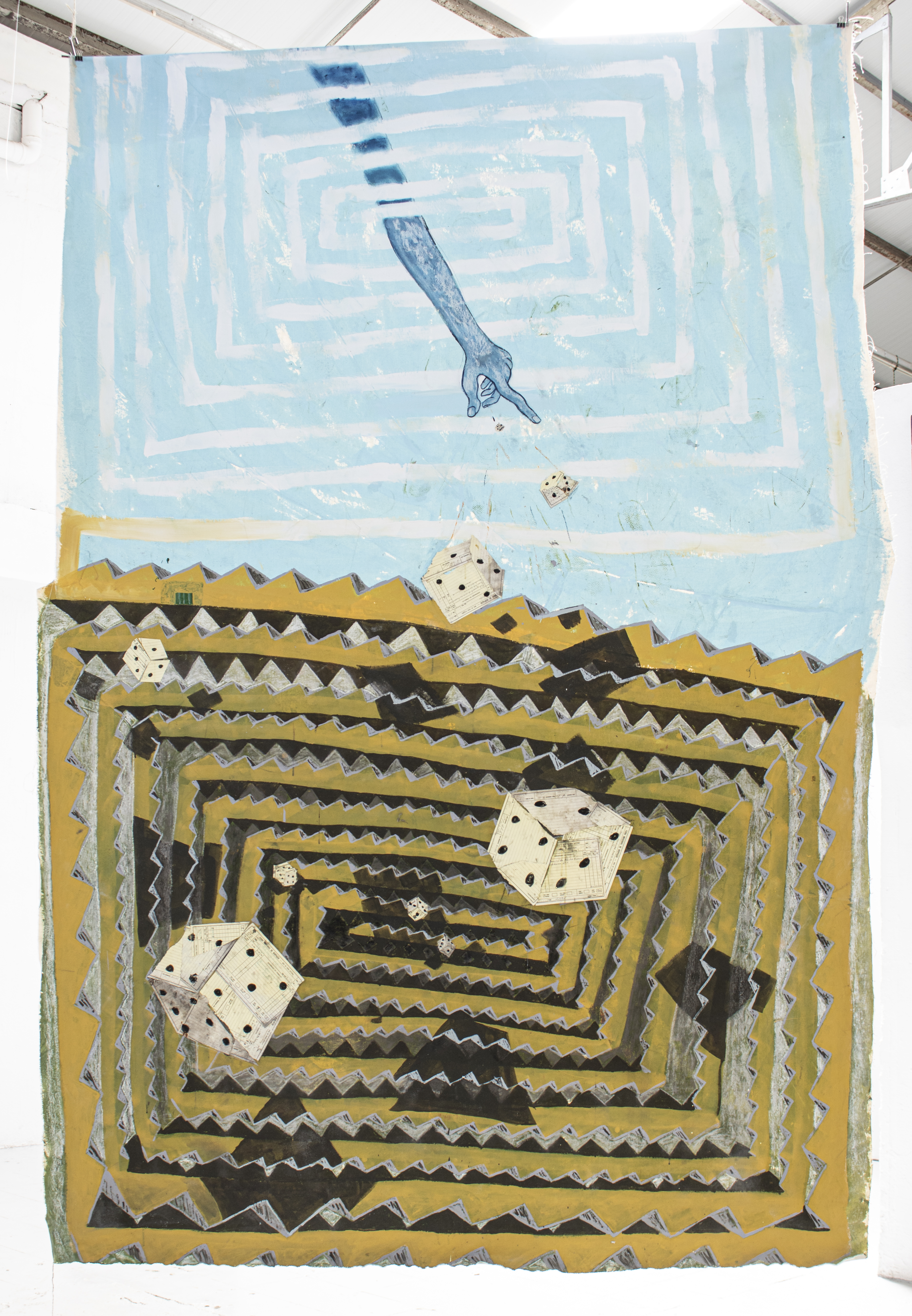 The Life of Jorge, 295x195cm, 2021