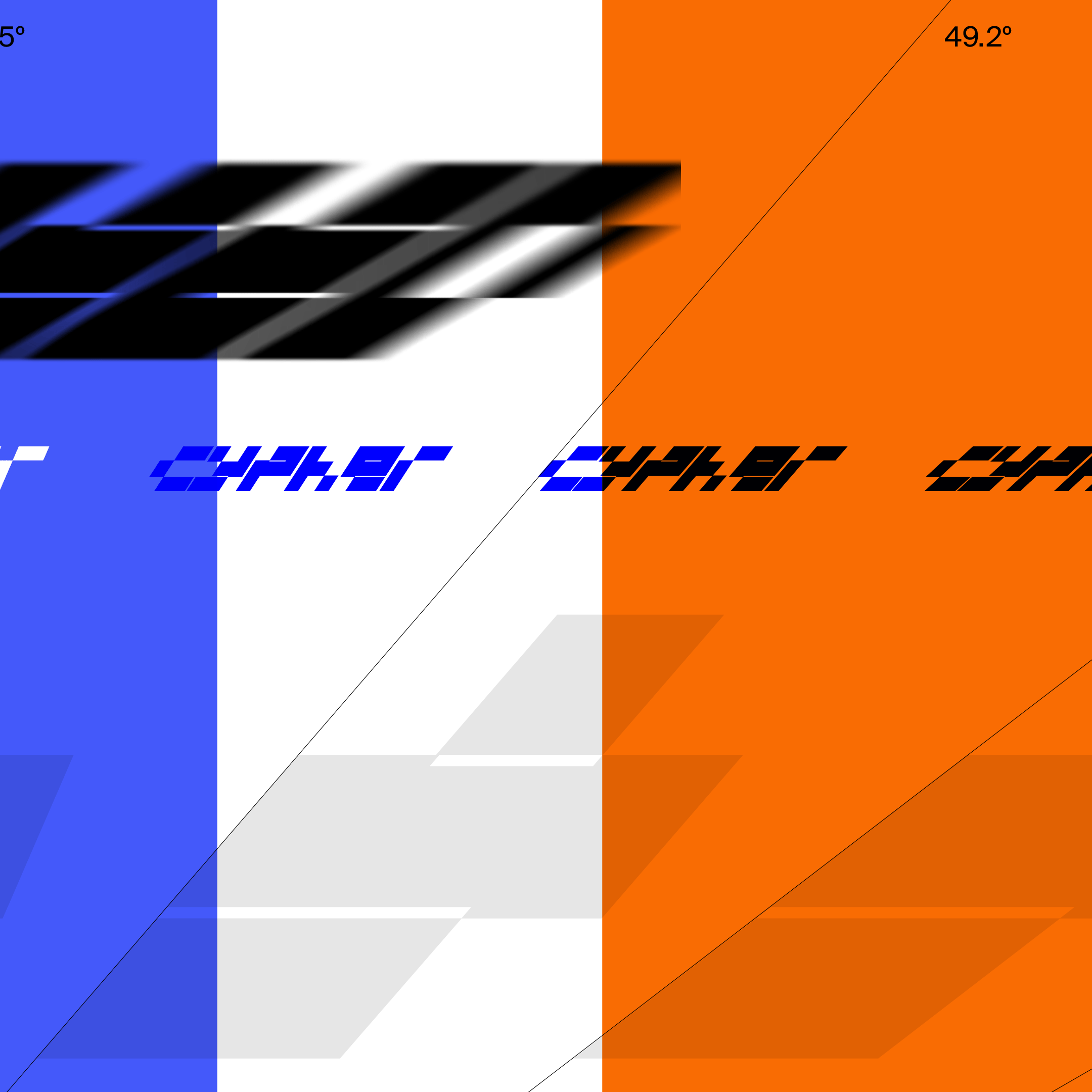 ︎︎︎ HyperSlant / Type design / 2022