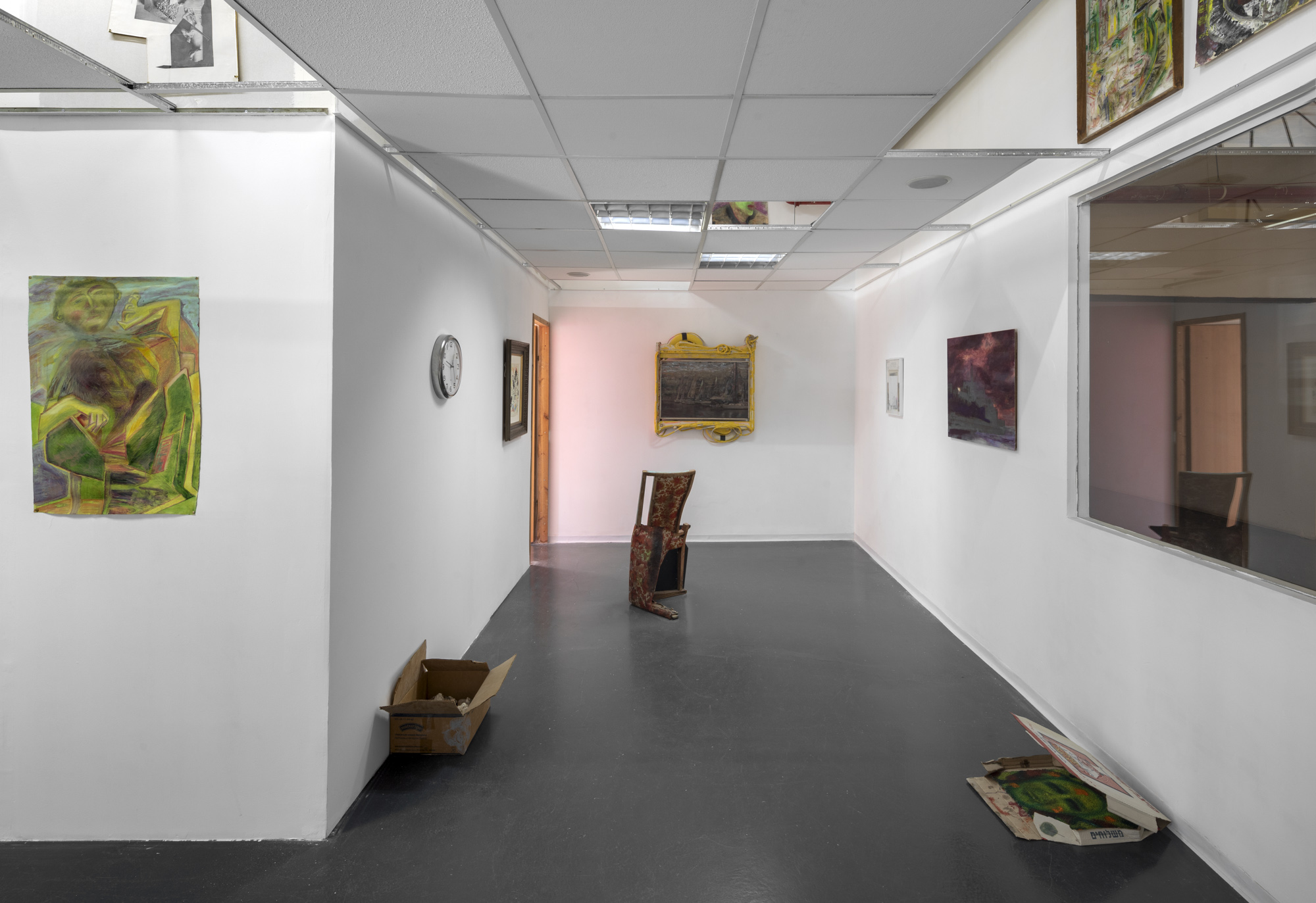 Yonatan Geron: A Retrospective, Installation view, 2023, Semel