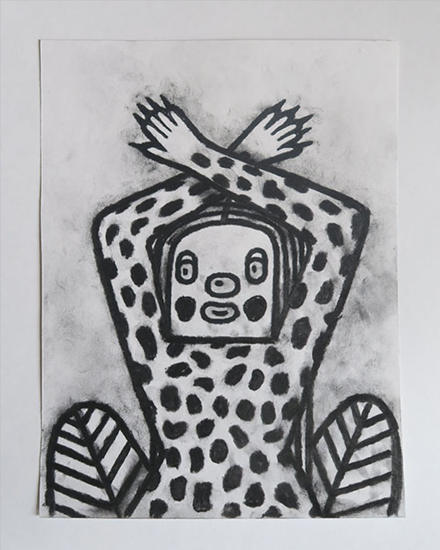 Charcoal on Paper.12x9 Inches. 2019.Sold Out.