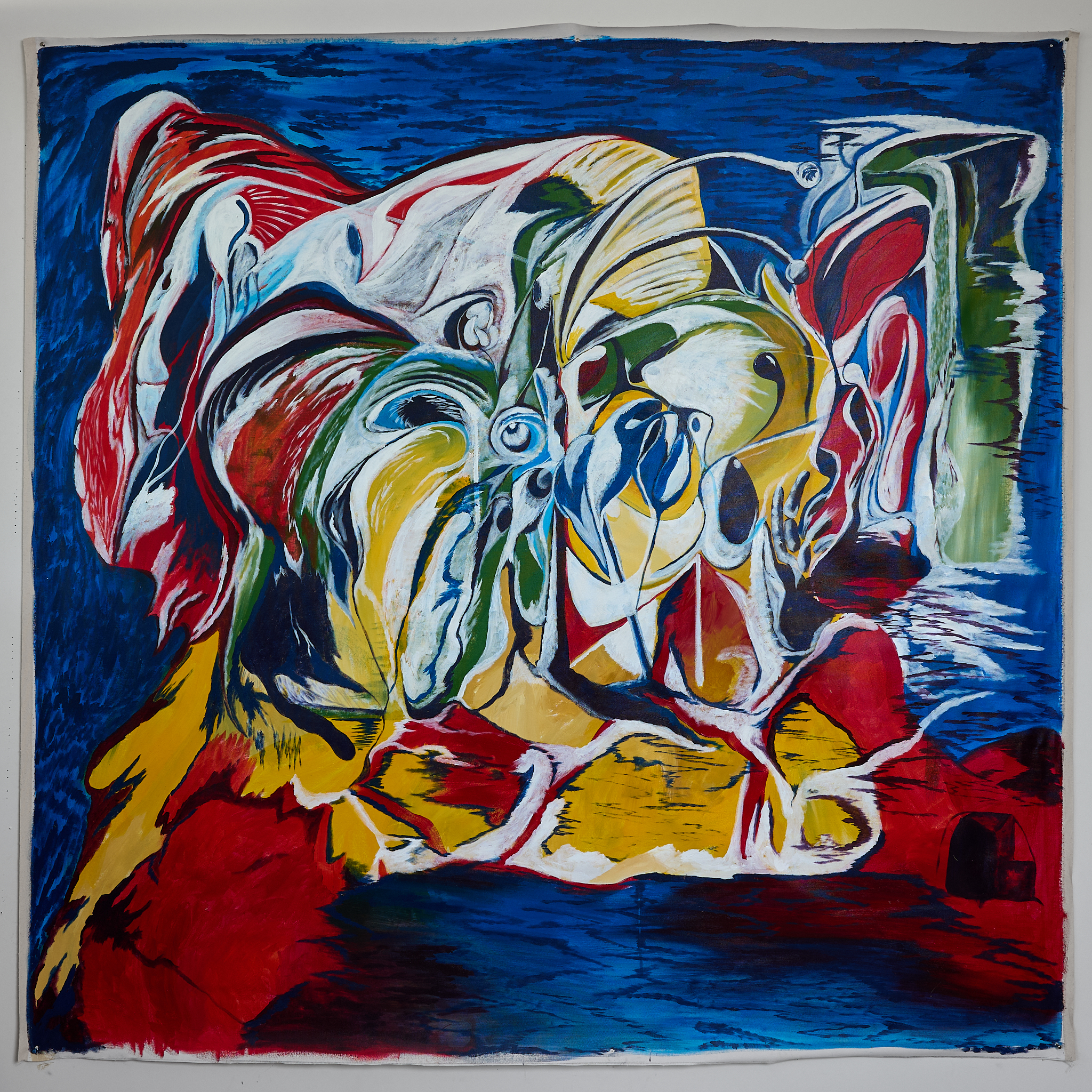 Untitled 60x60 Acrylic on Canvas 2025