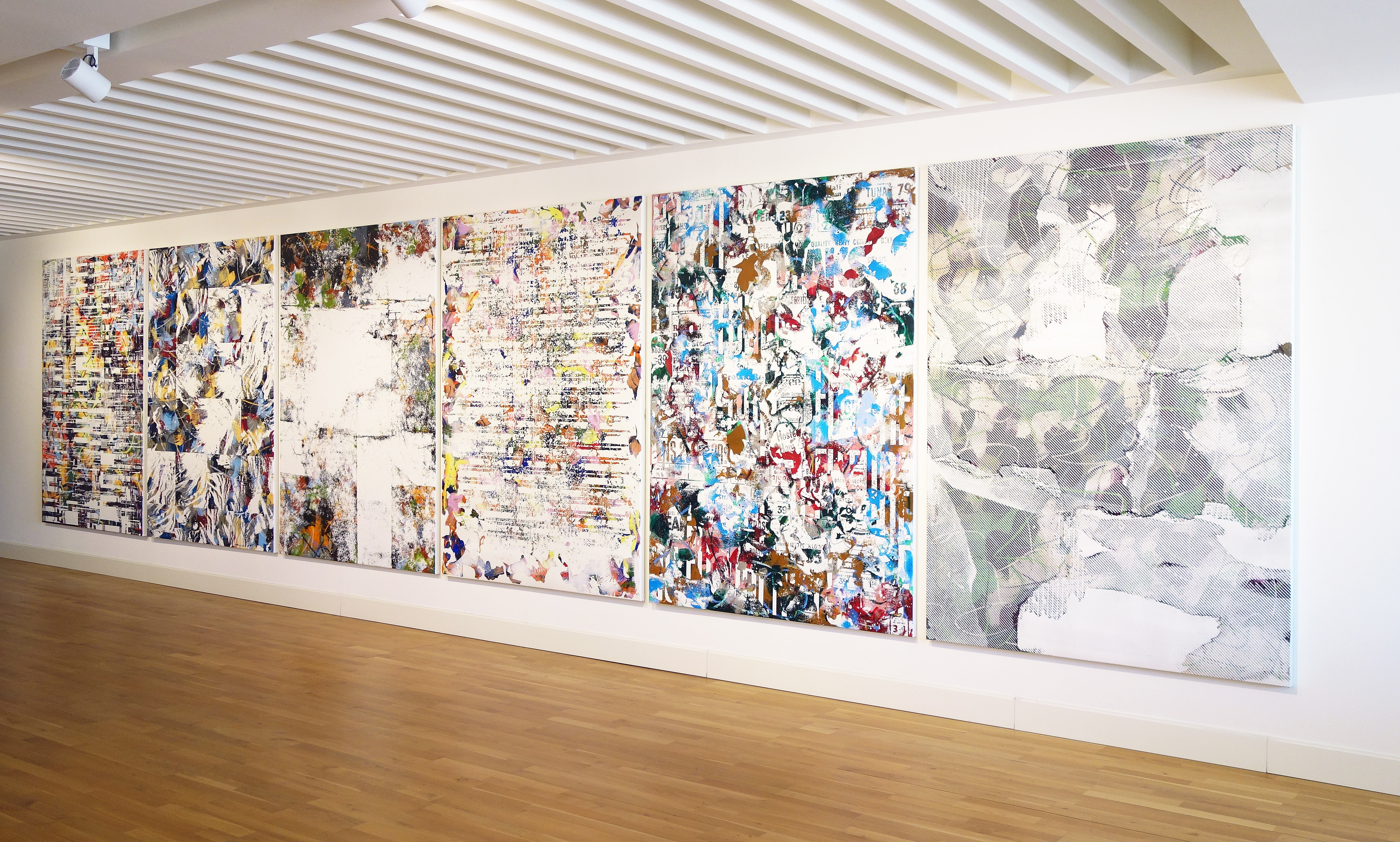 'Doble Wall'. Installation view. Espai d'Art Salvador Soria, 2023.