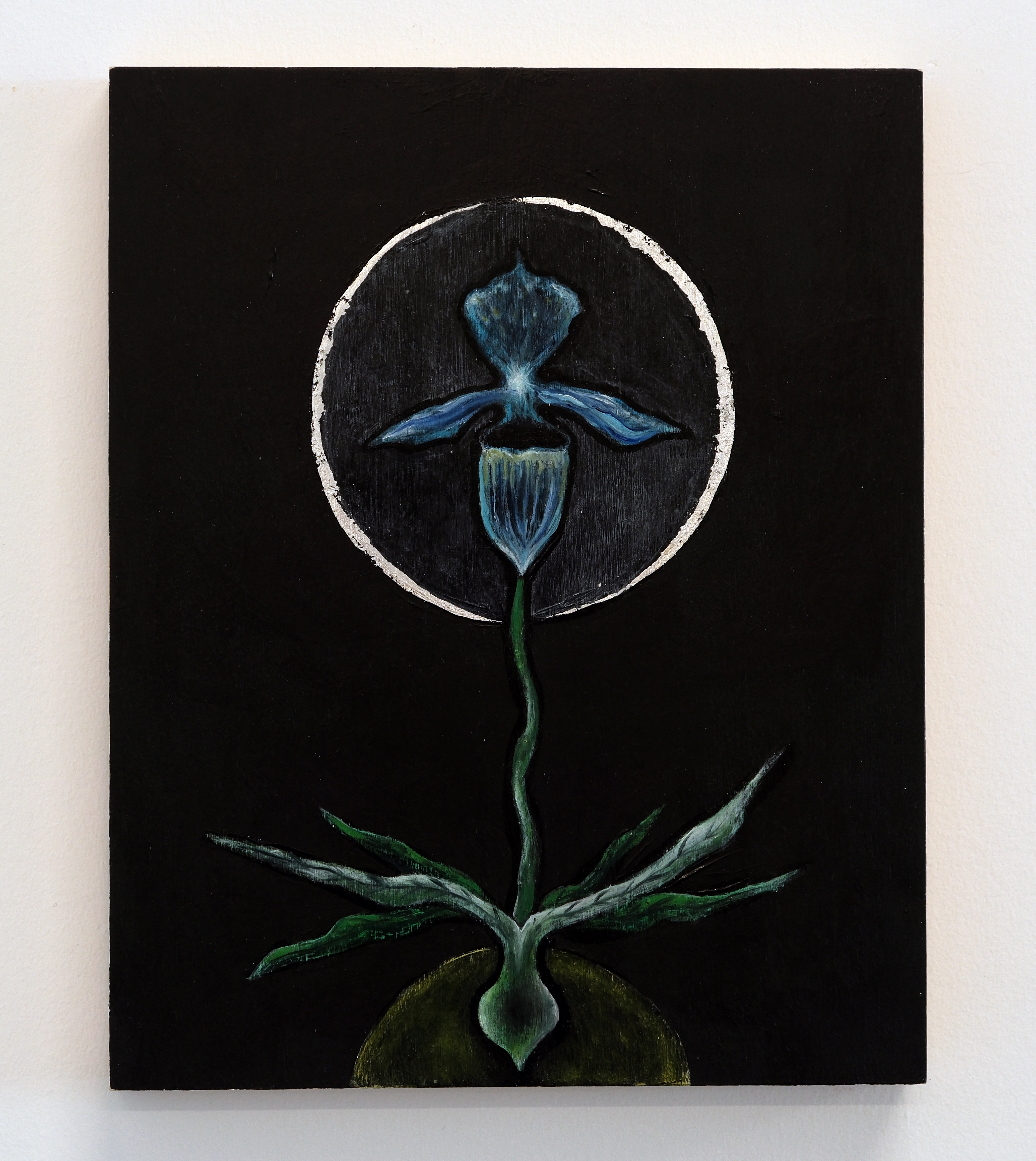 Luteal Orchid, 2022 - 8 x 10in