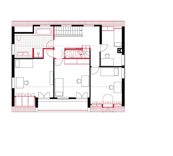 Grundriss Dachgeschoss