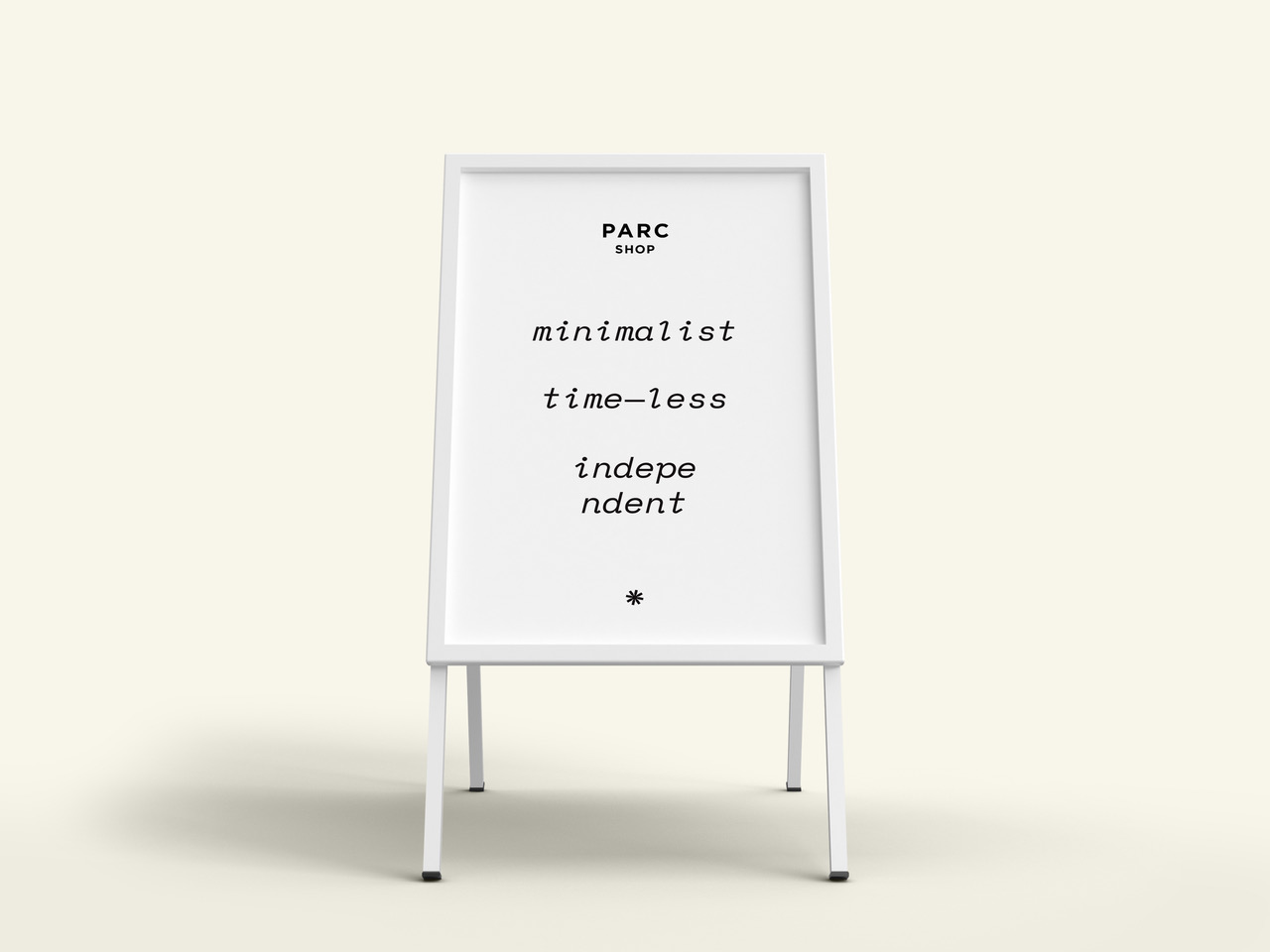 Sandwich Board Sign
