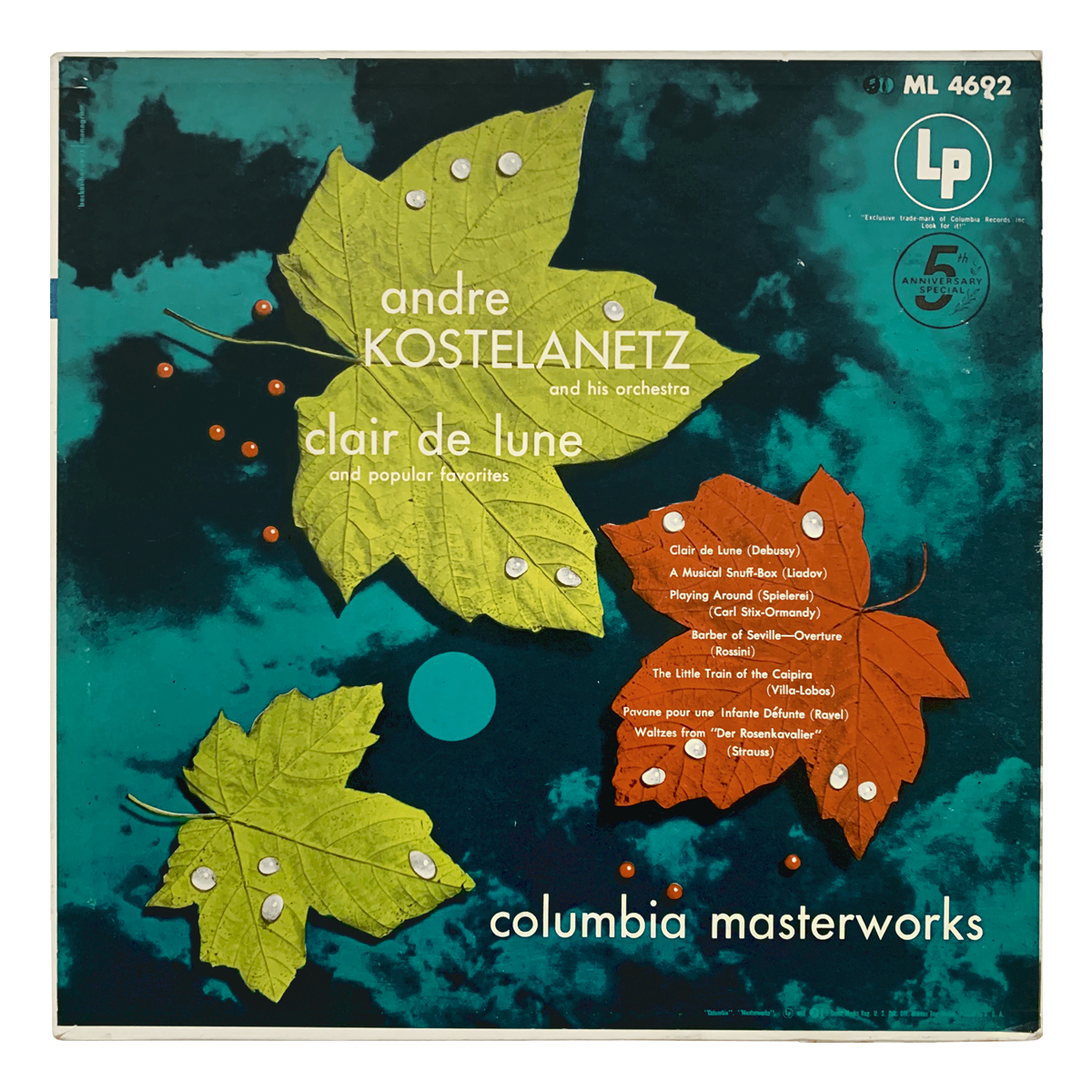 Columbia Masterworks ML 4692 Various Andre Kostelanetz and his Orchestra Design: "Becker-Horowitz" | monogram (credited)
