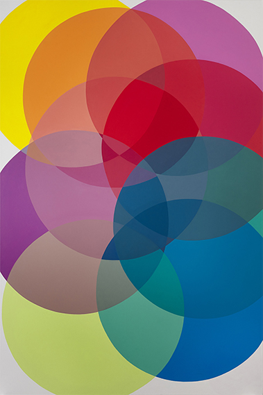 Untitled GH1, 2014. Acrylic on Canvas, 120 x 180 cm