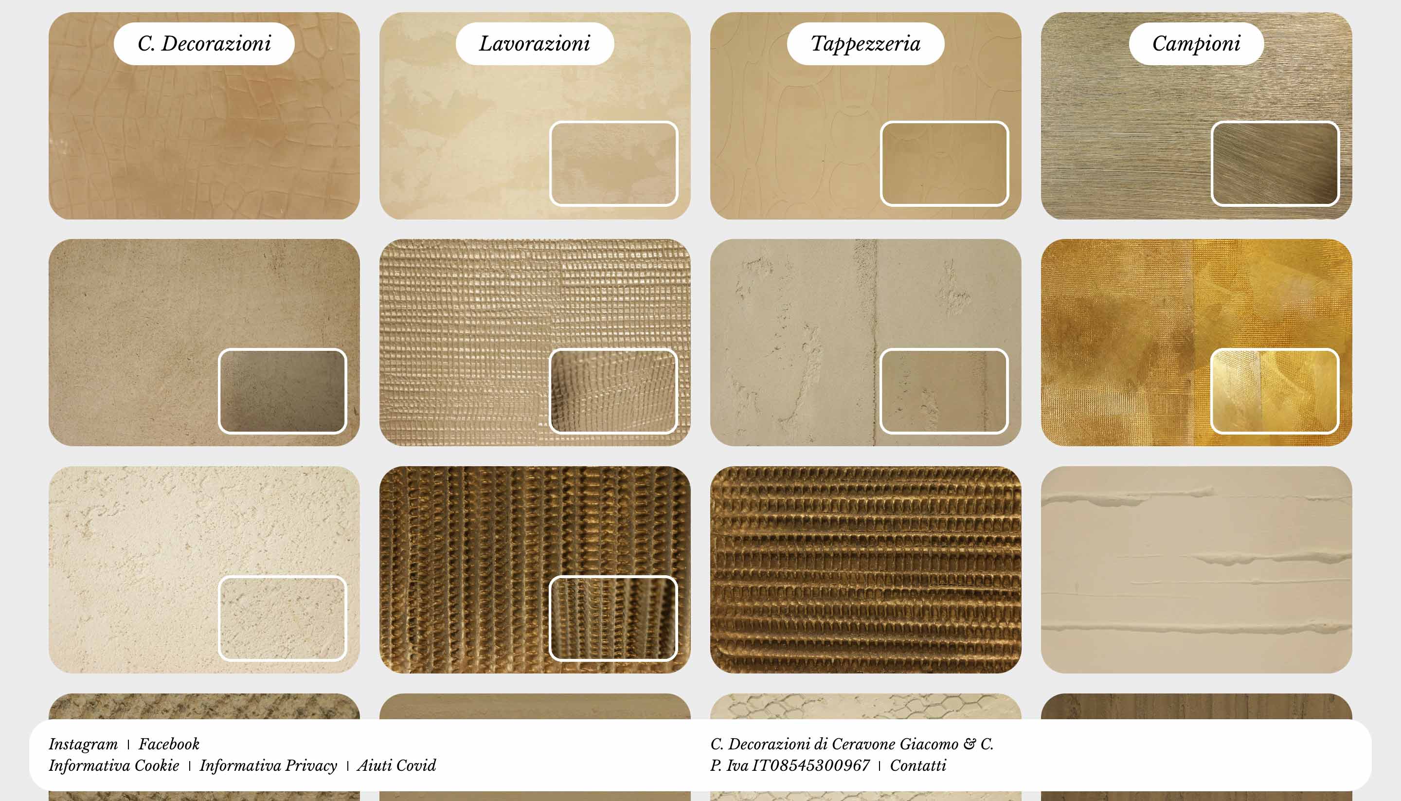 giallo studio c. decorazioni web graphic design