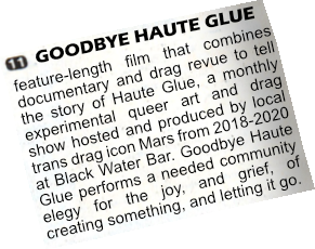 Goodbye Haute Glue