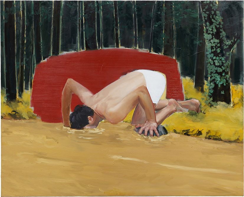 수면, 2016, oil on canvas, 130×162cm