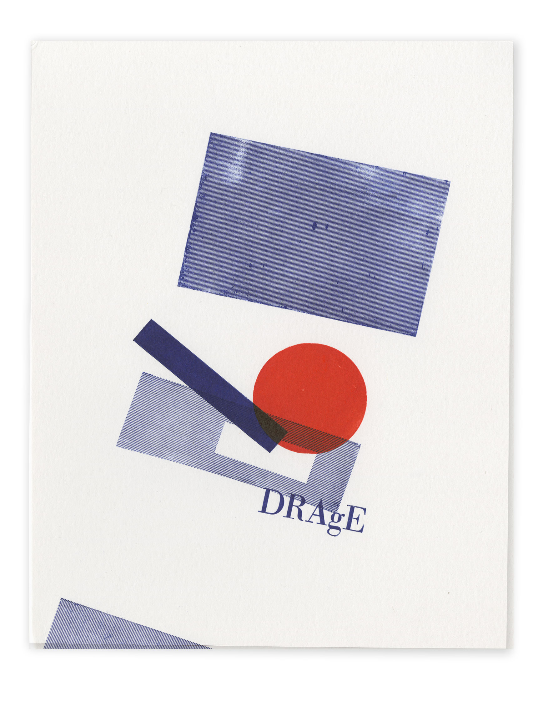 Drage, 8.5x11 in, 2014