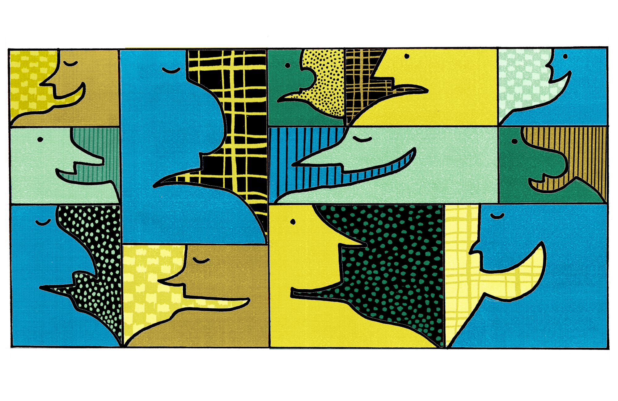 Editorial Illustrations for garden3d DEI Report 2023