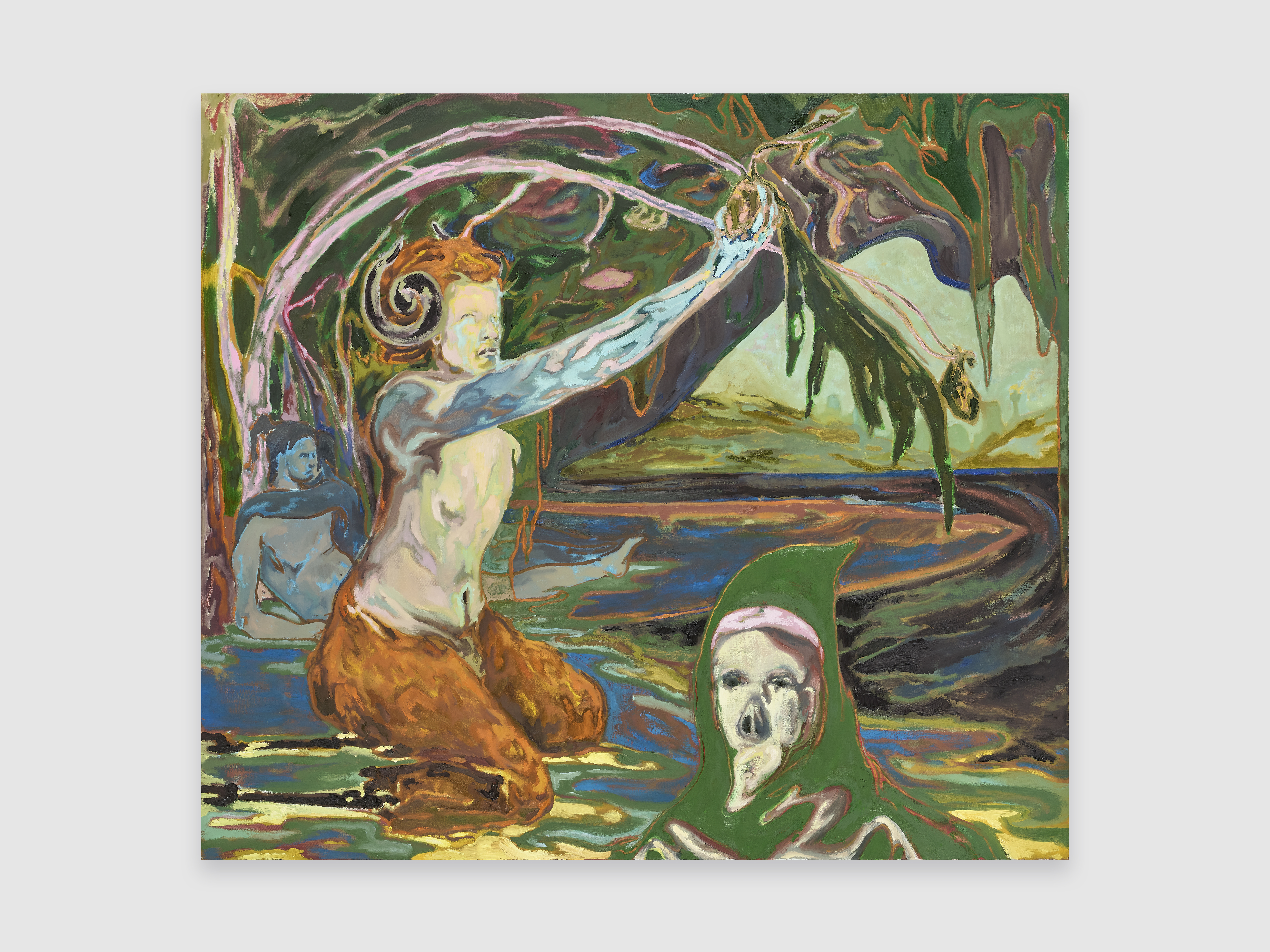 The Cave, 2023, oil on linen, 150 x 170 cm