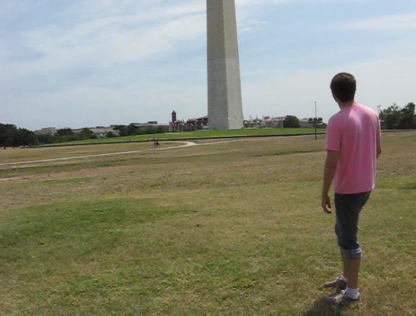 Pushing The Washington Monument, 2008