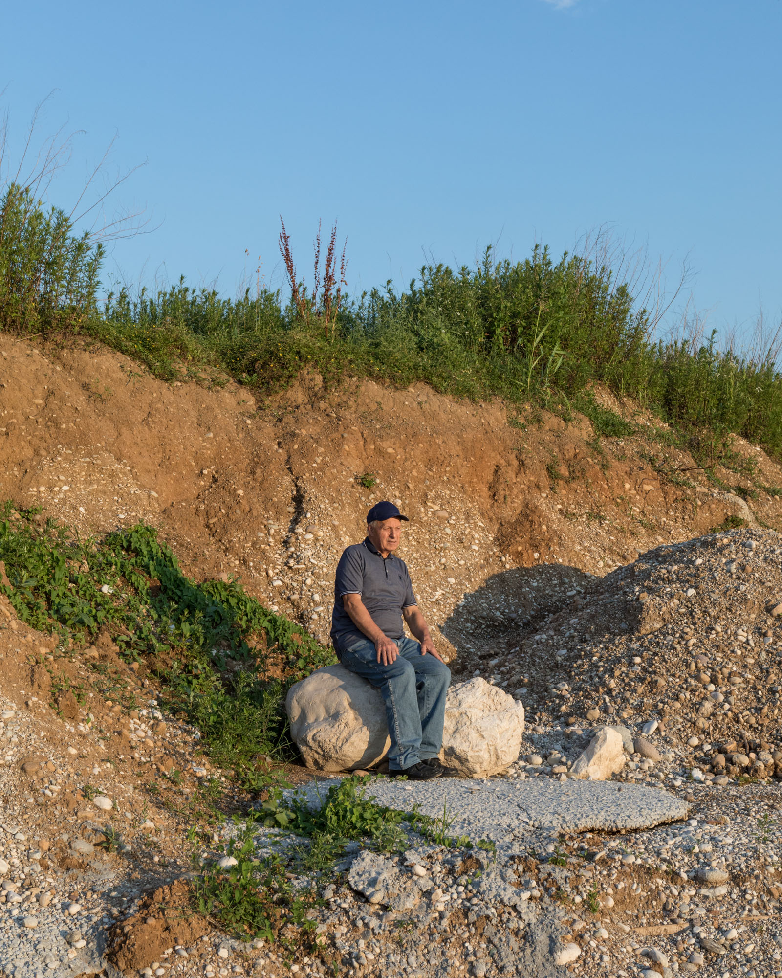 Antonio Faronato before the expropriation had 12 hectares of land with corn, soy, wheat and 70 cows. Mussolente (VI), Italy