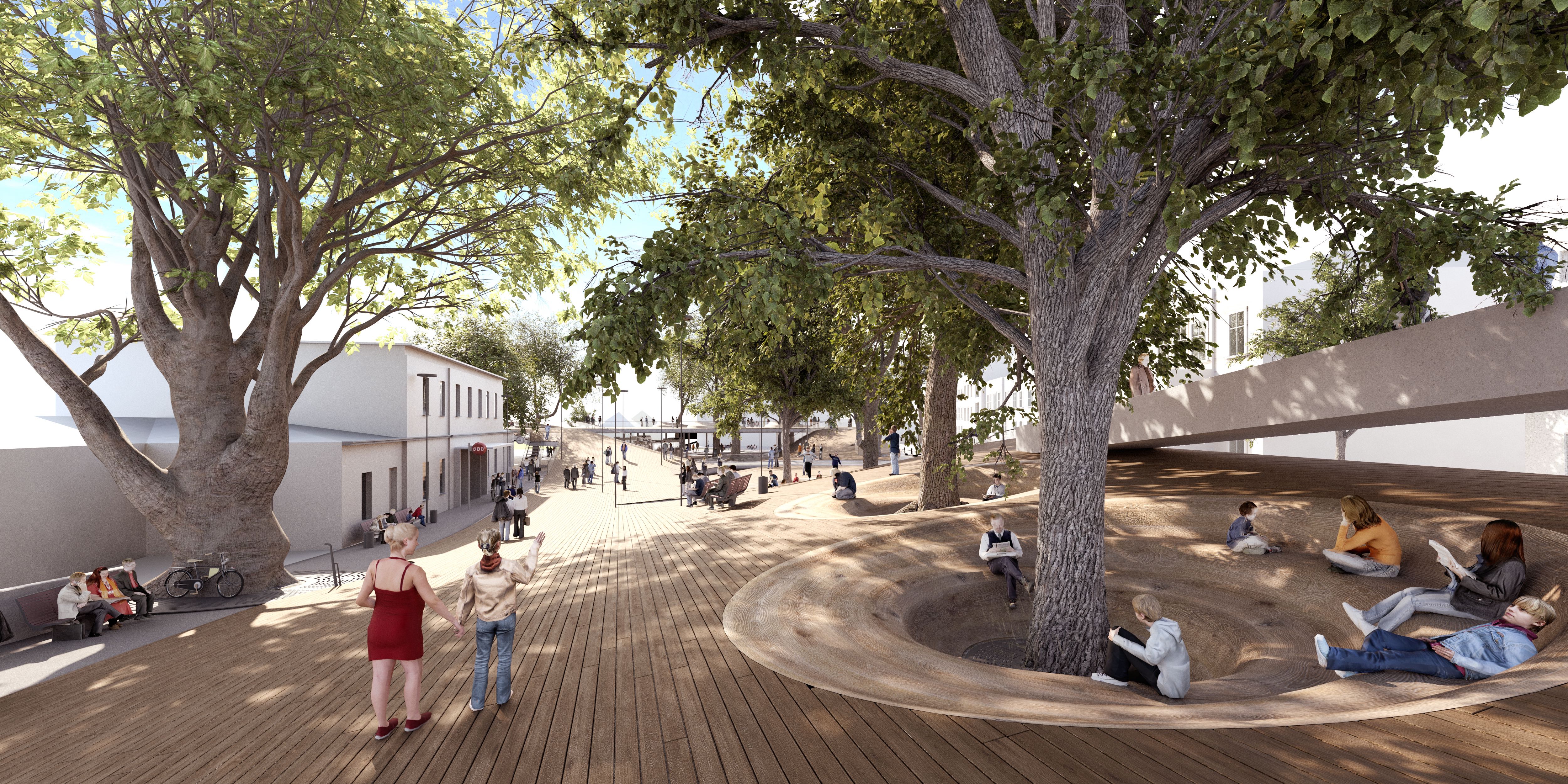 View from the North of the Site