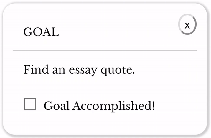 Screenshot of my browser extension.