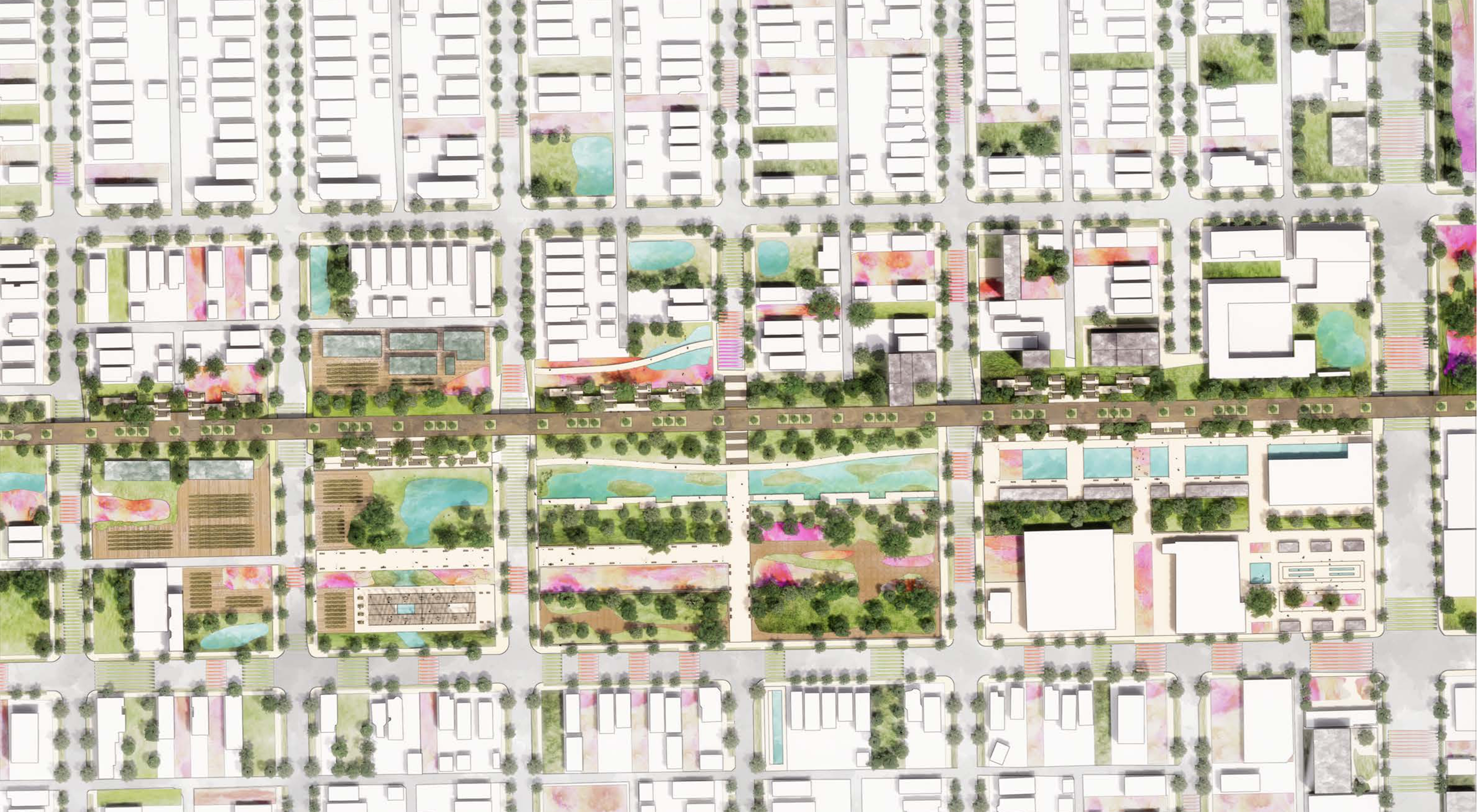 Englewood Site Plan, Seong Cheol Kim, Englewood-Chicago, Spring 2020