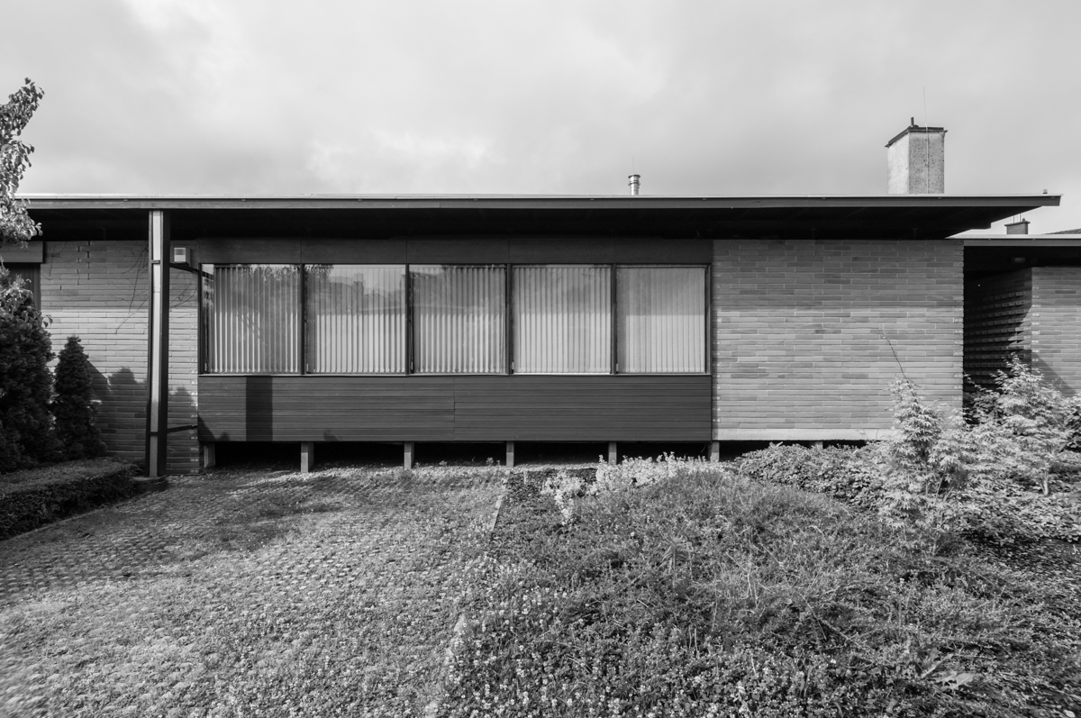 Atrijske hi&scaron;e na Borsetovi ulici, Ljubljana / 1965, Stanko Kristl